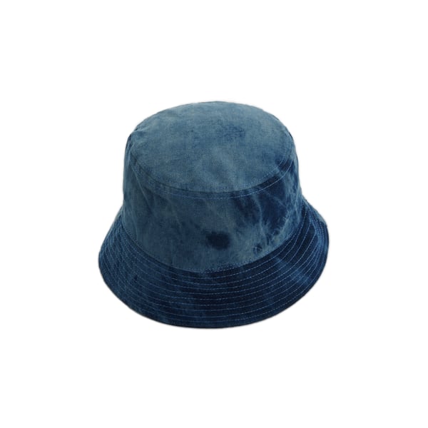 Samsoe & Samsoe Denim Bucket Hat In Blue