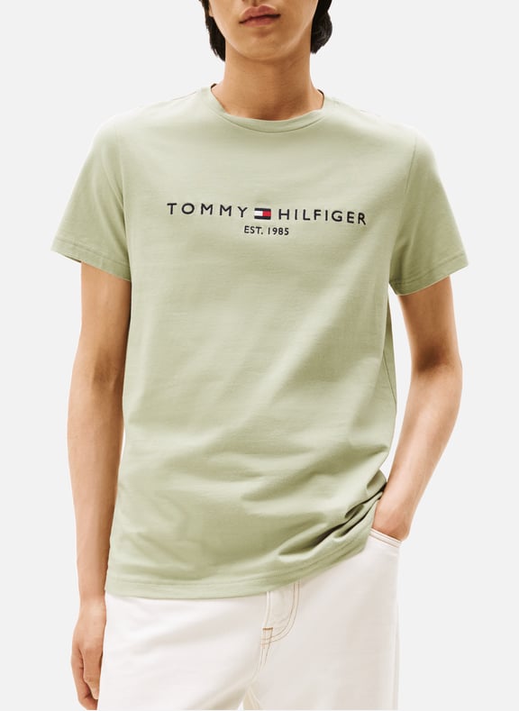 T-shirt en coton Vert by TOMMY HILFIGER TOMMY HILFIGER T-shirt en coton Vert