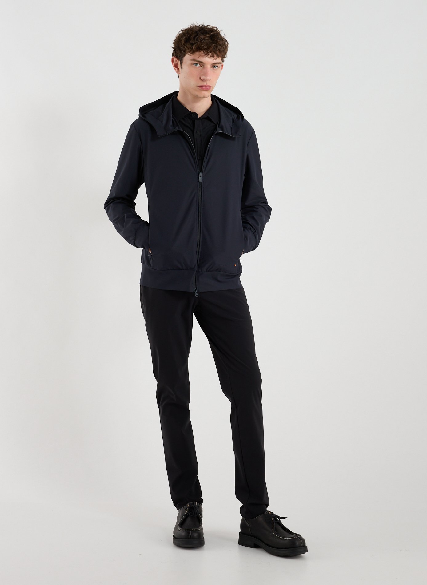 Veste droite à capuche SAVE THE DUCK Bleu