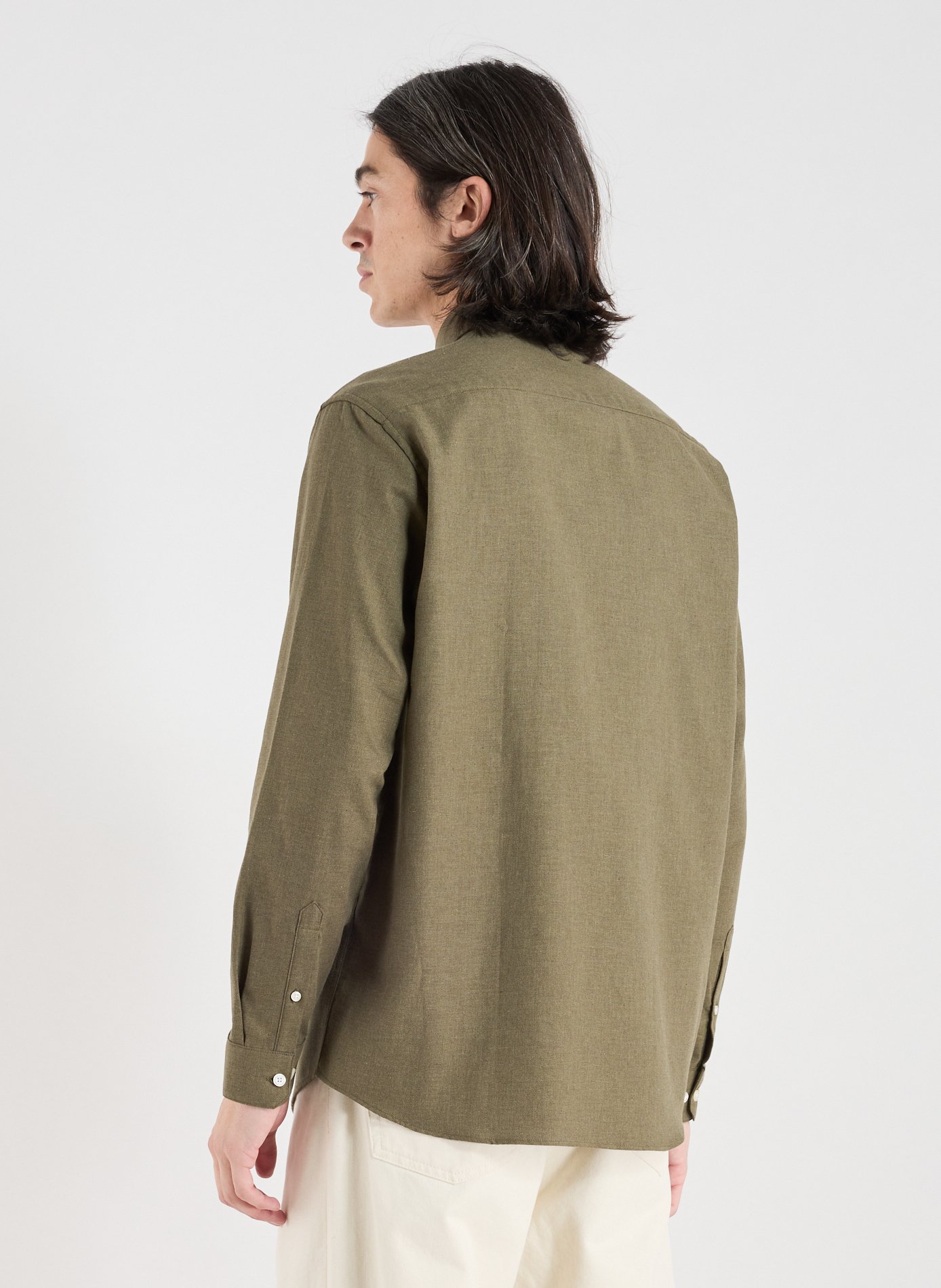  Cotton shirt AU PRINTEMPS PARIS Khaki