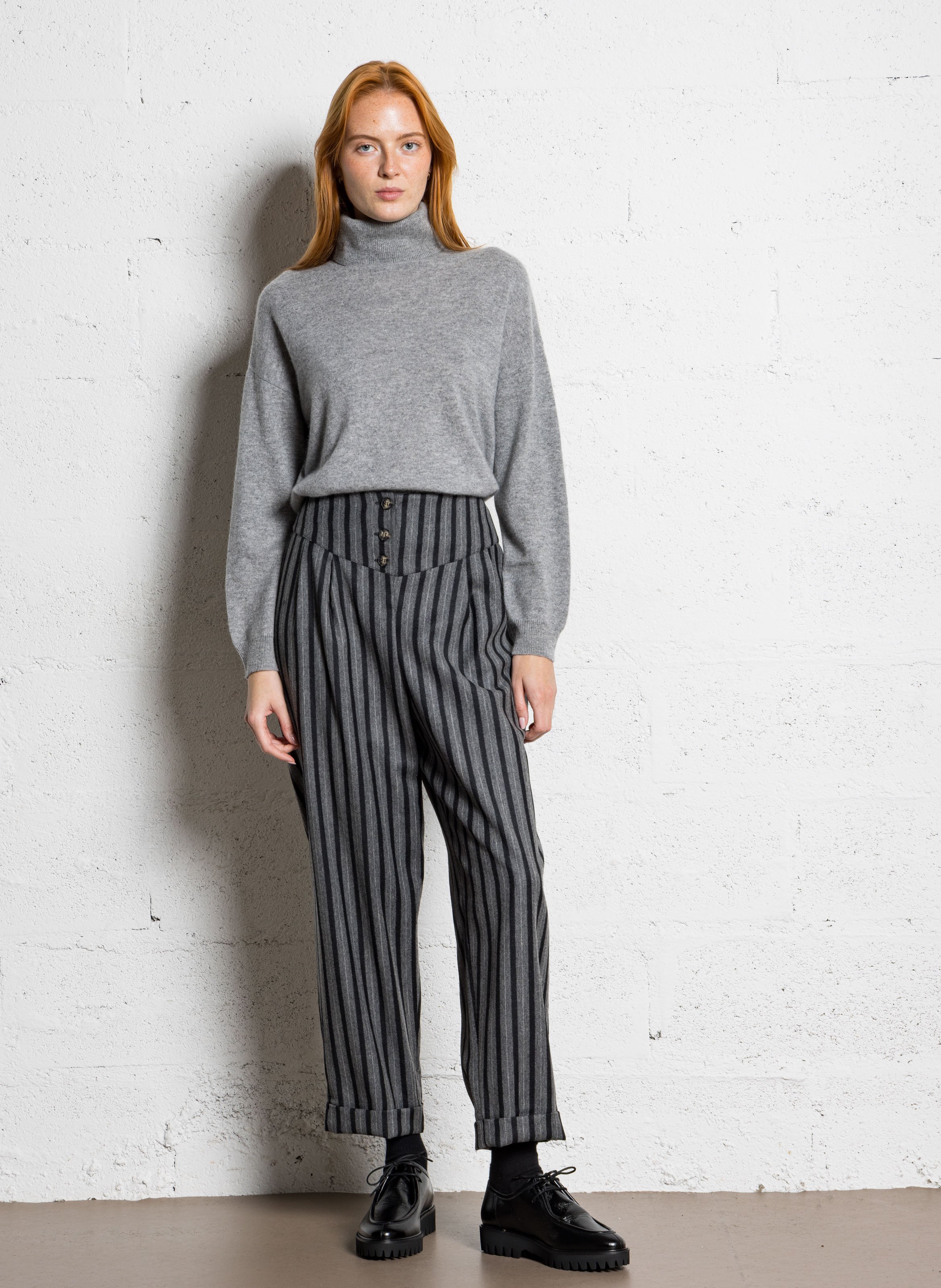 Derbies en cuir n°183 RIVECOUR Noir