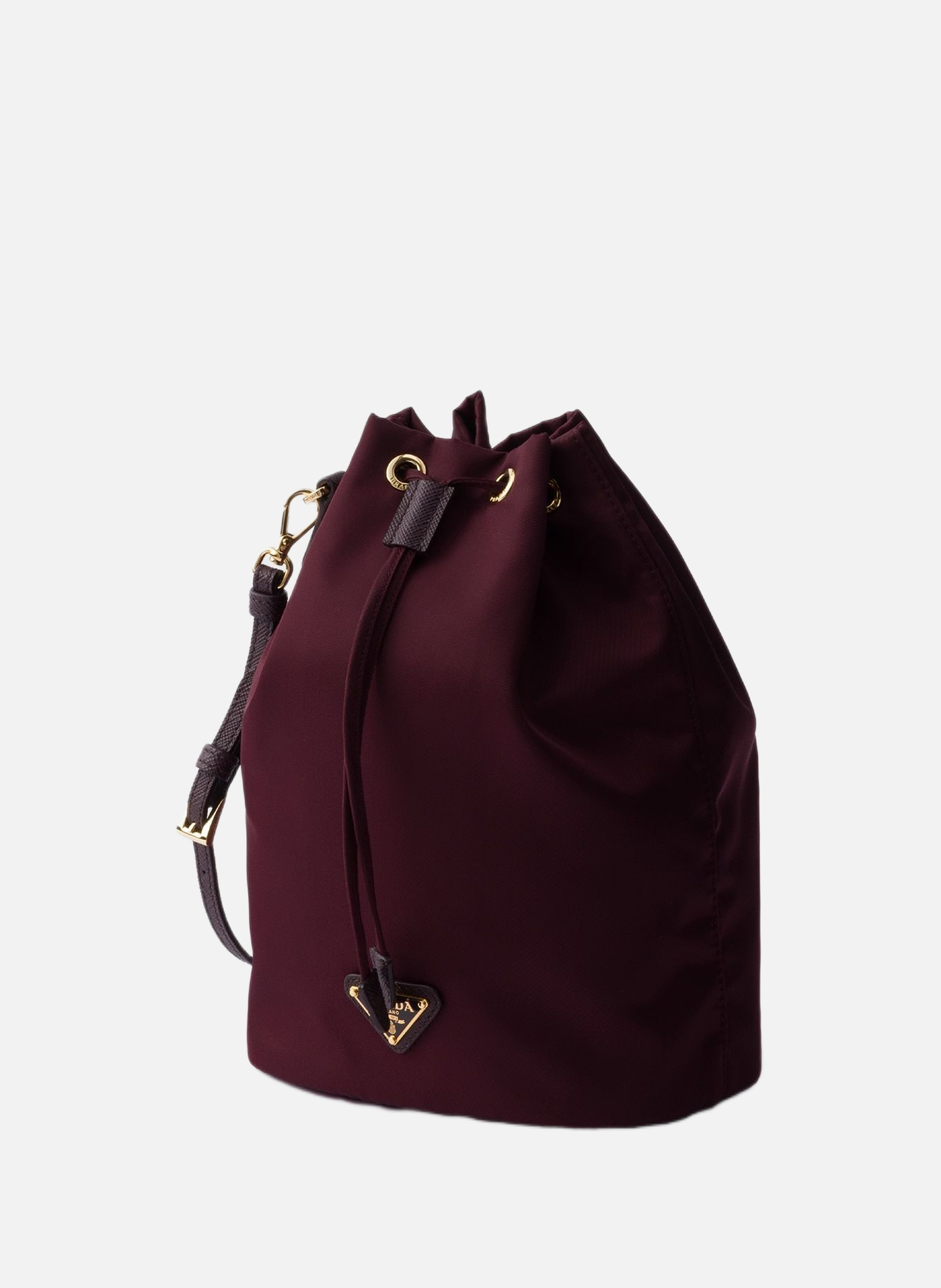 Pochette en re-nylon PRADA Rouge