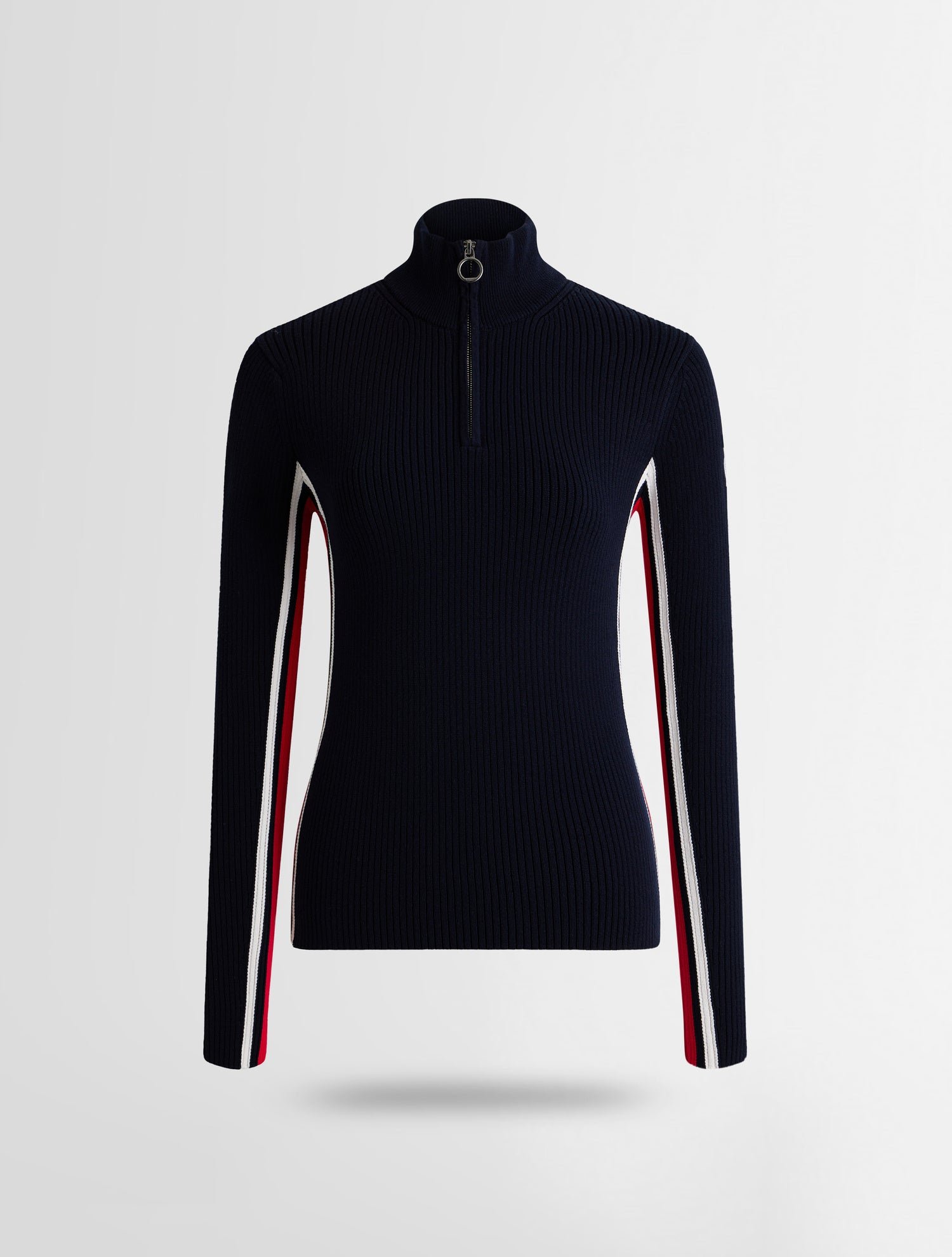 Pull deltanao col montant coupe regular FUSALP Bleu