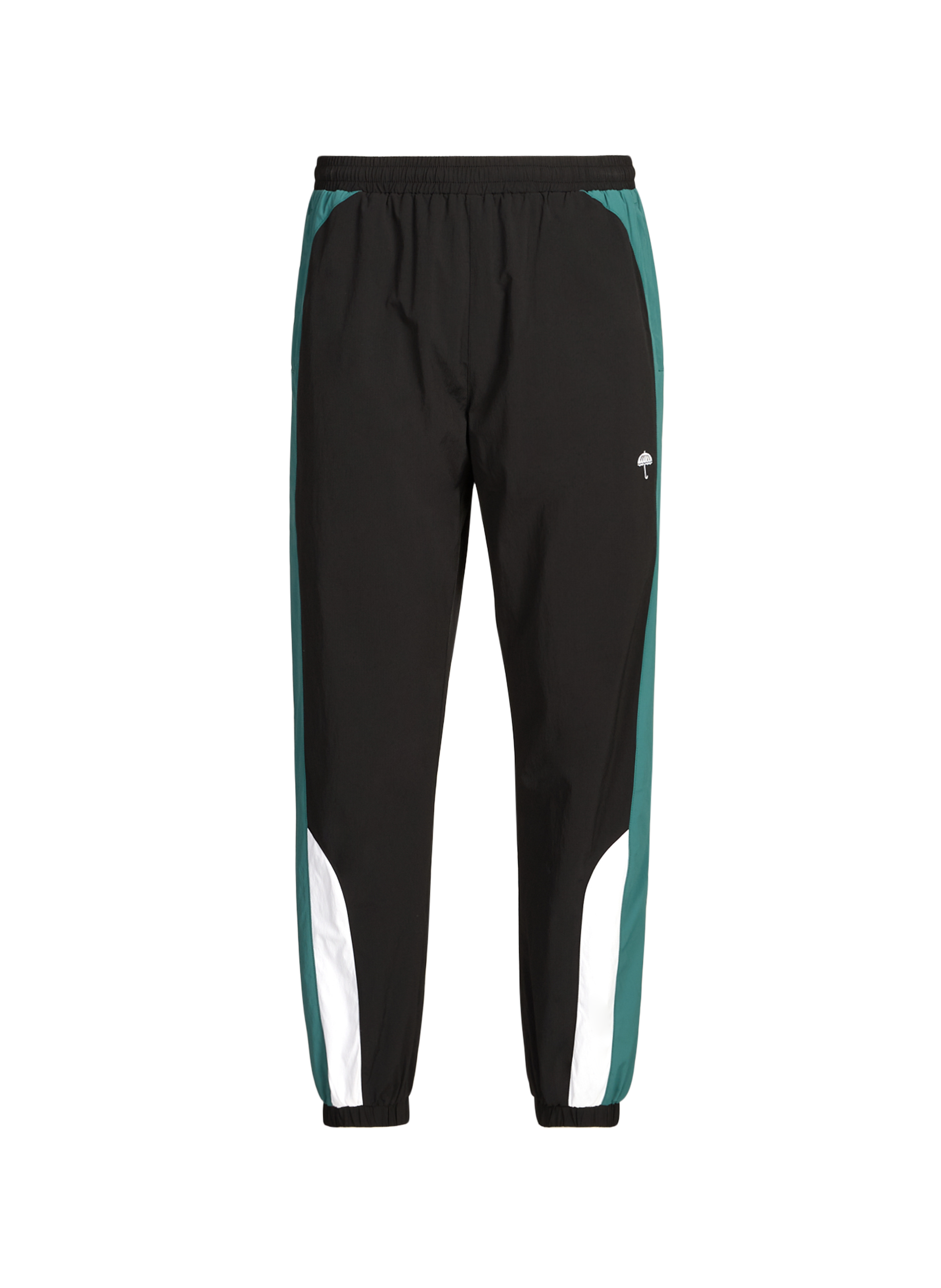 Tri-color straight leg sweatpants HELAS CAPS Black