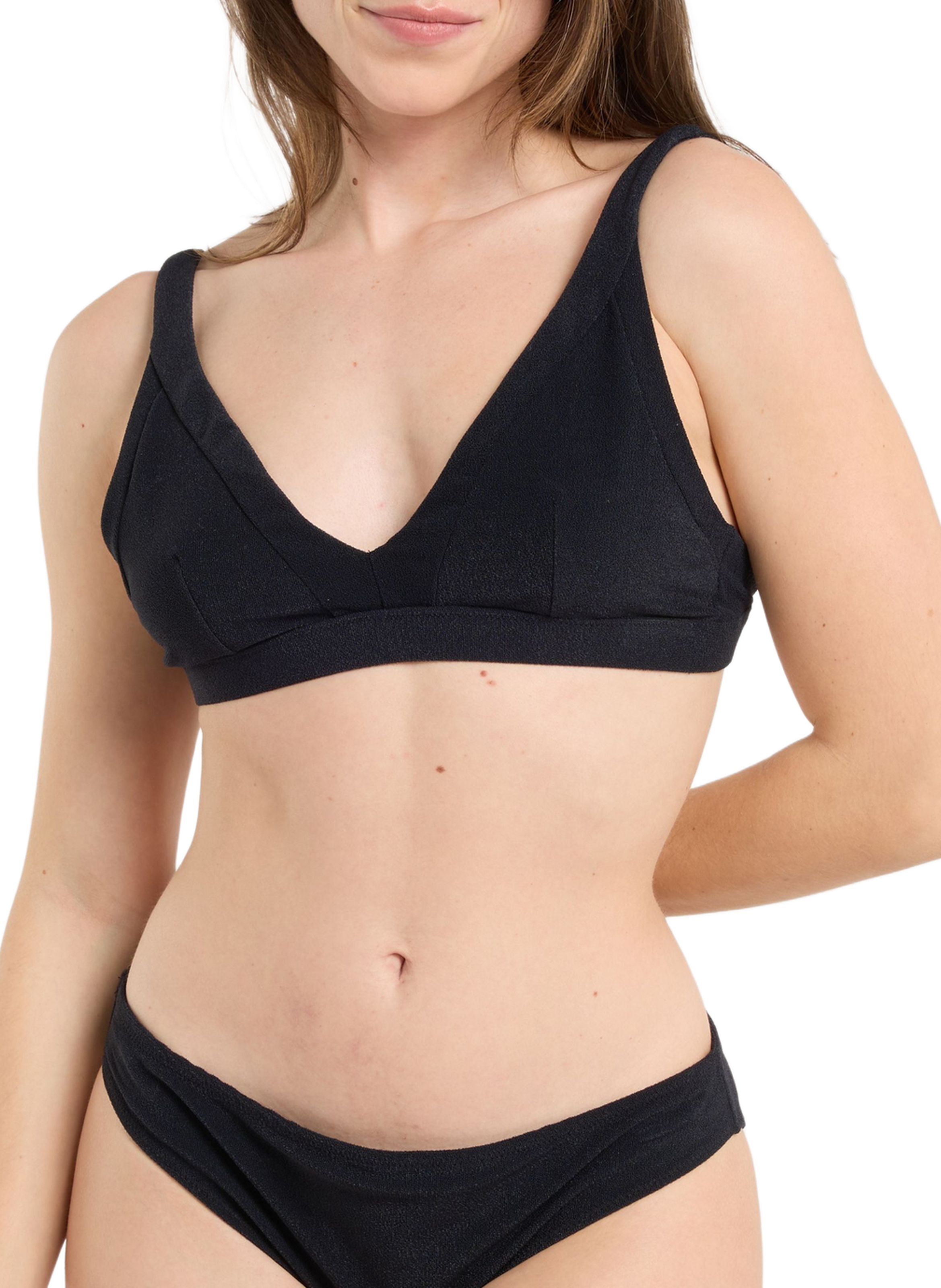 Bas de maillot uni  SAISON 1865 Noir