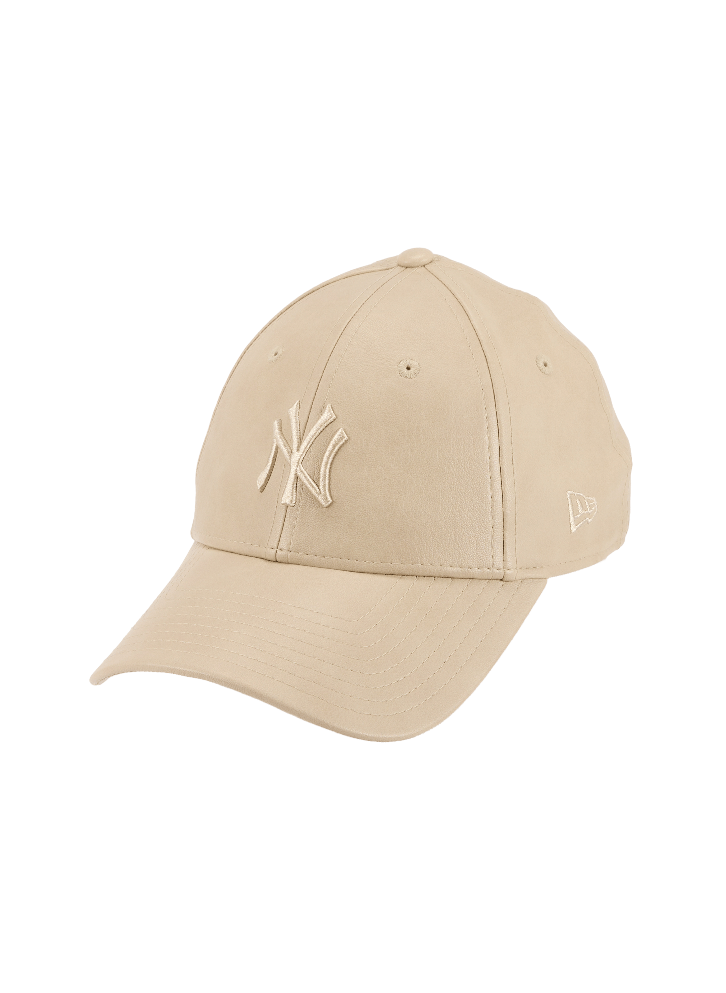Cap with logo embroidery NEW ERA Beige