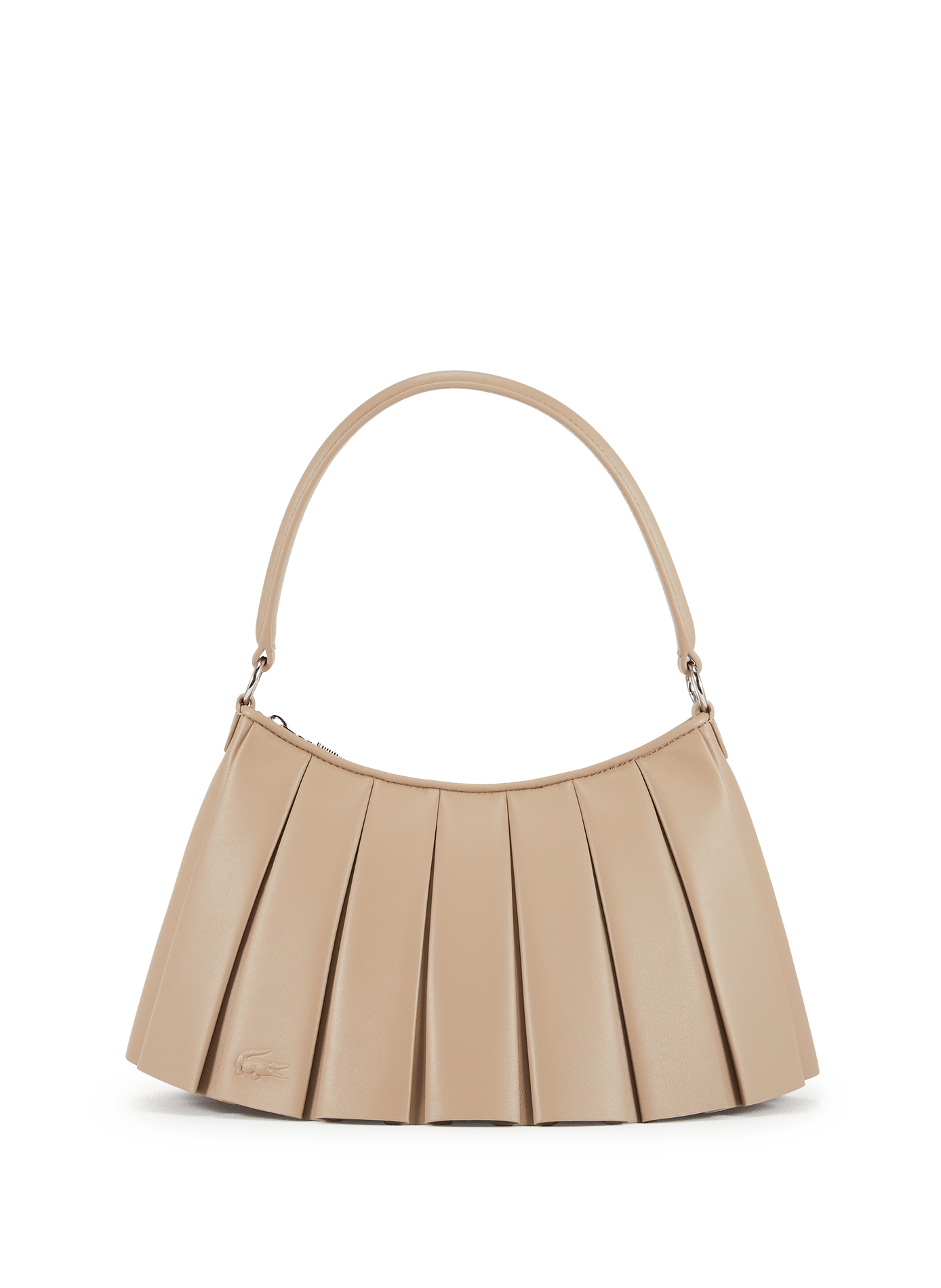 Sac moyen Lenglen en cuir de mouton LACOSTE Noir