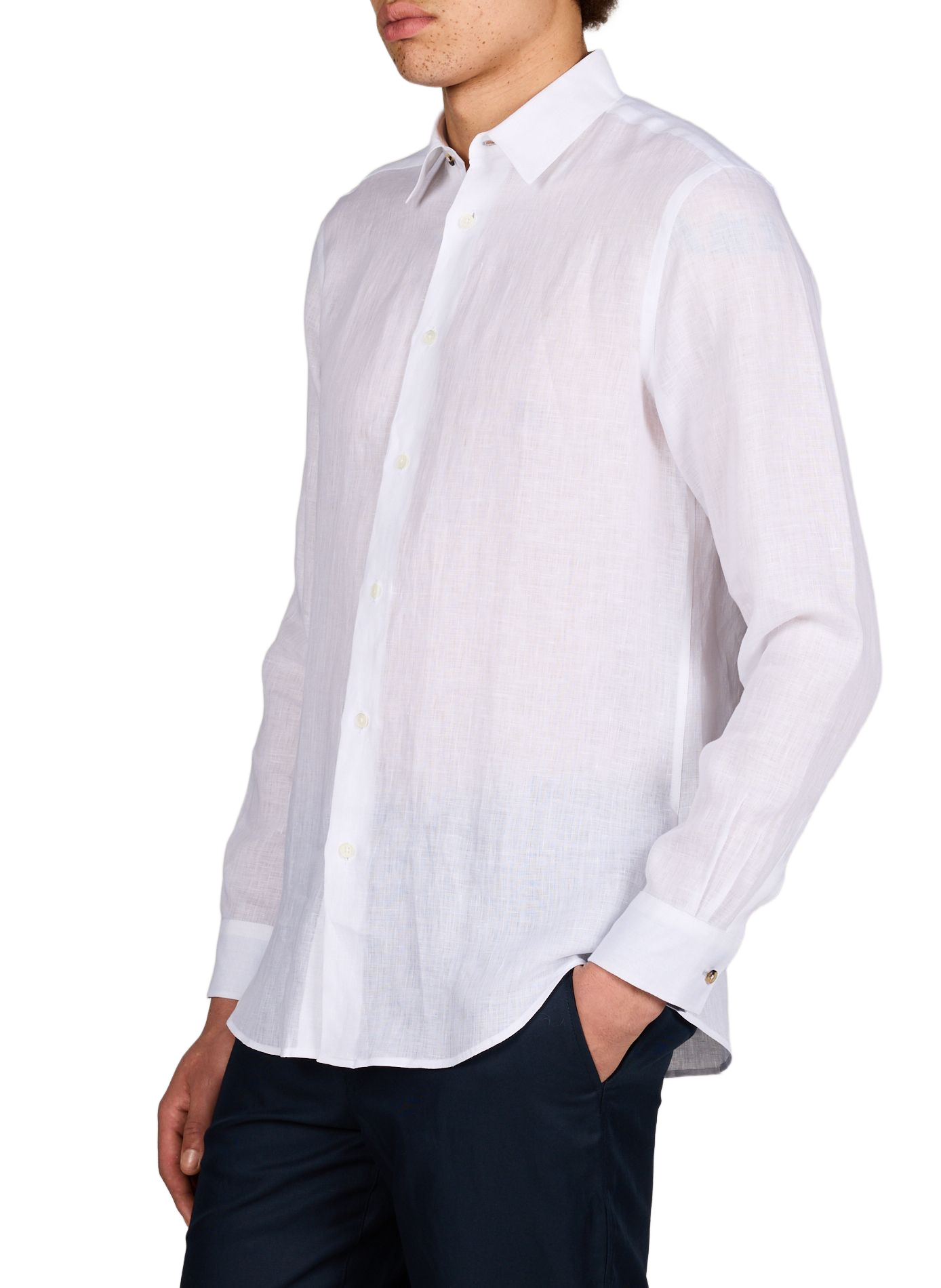 Classic linen shirt PAUL SMITH White