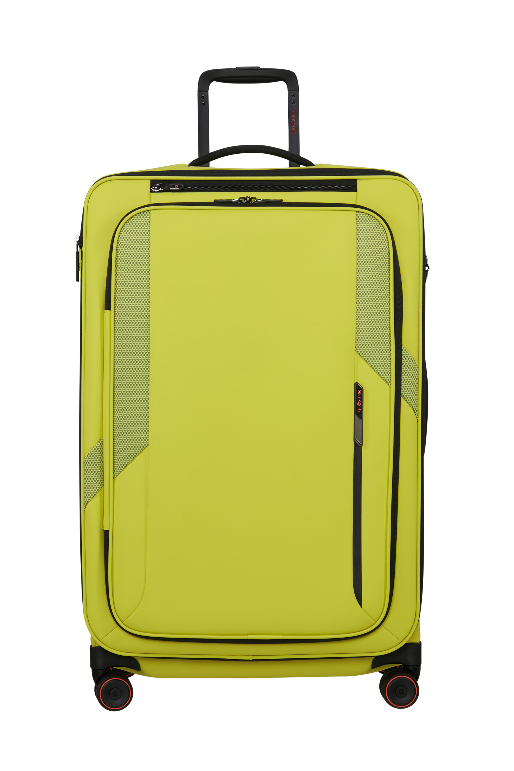Glazed valise 4 roues taille l SAMSONITE Jaune
