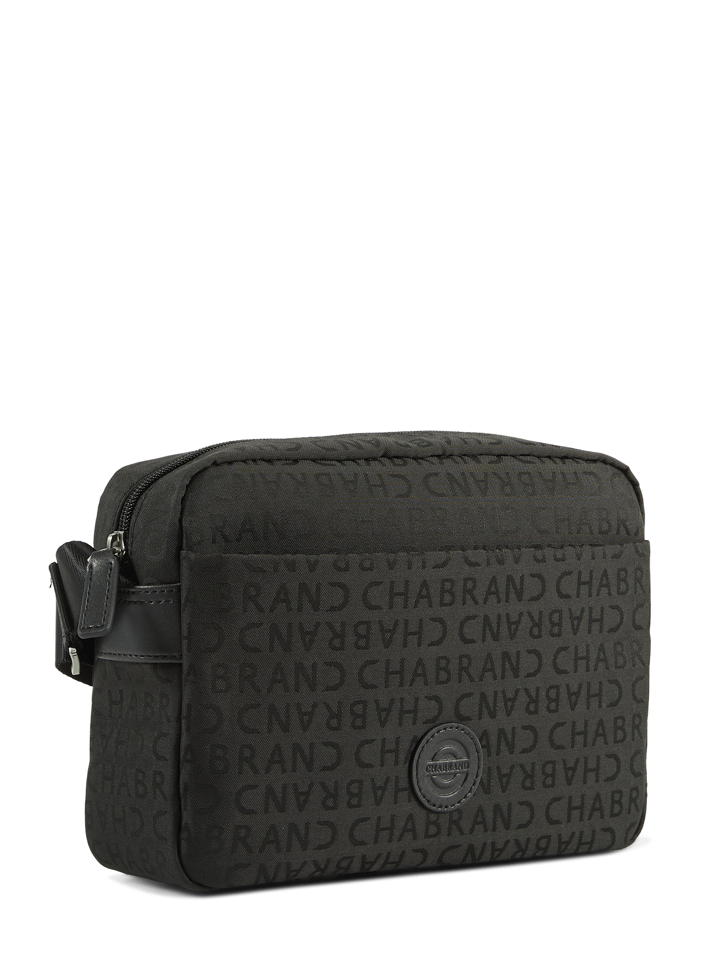 Prado shoulder bag in logo canvas CHABRAND Black