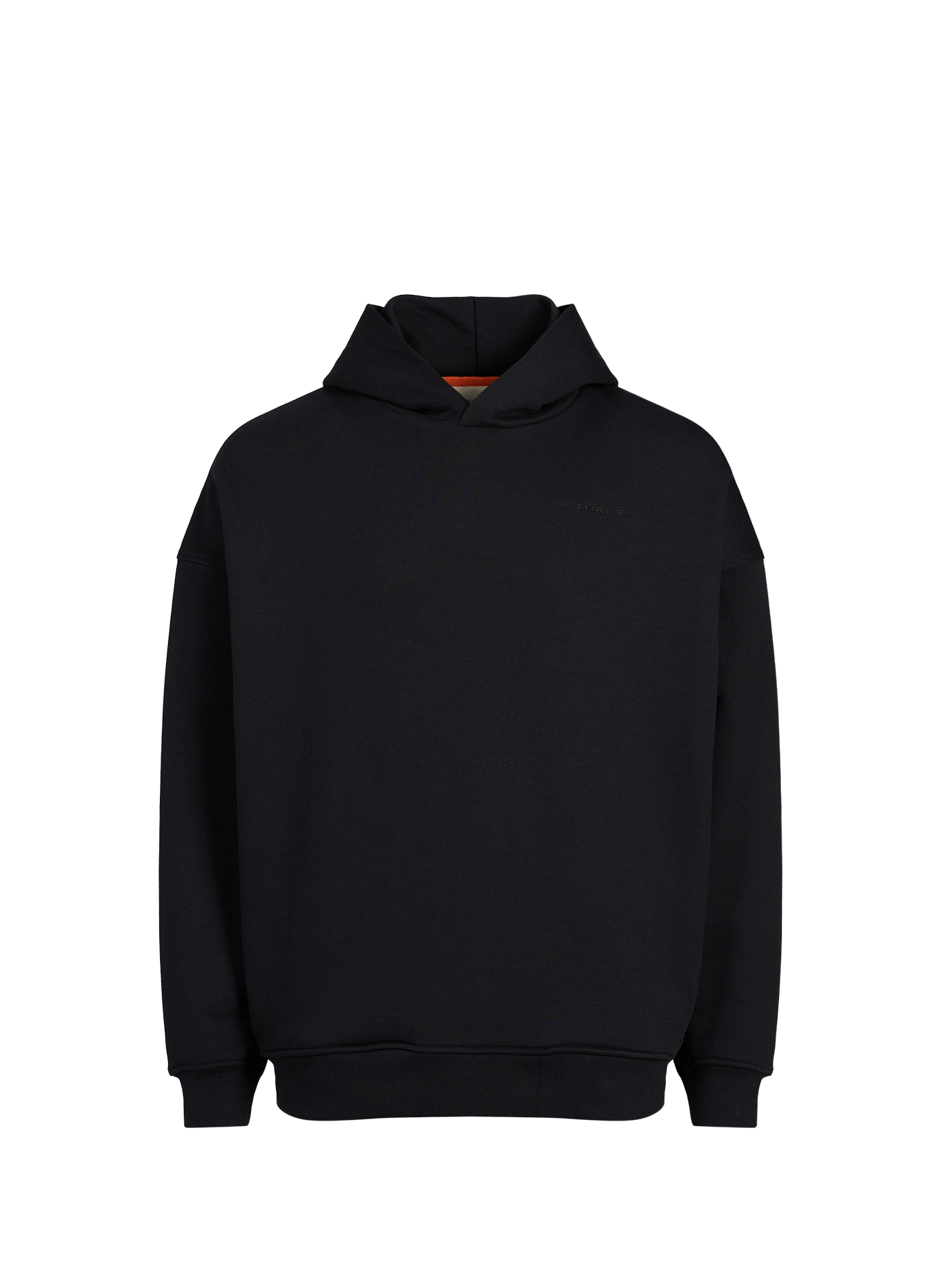 Hoodie à capuche en coton GERTRUDE ET GASTON Noir