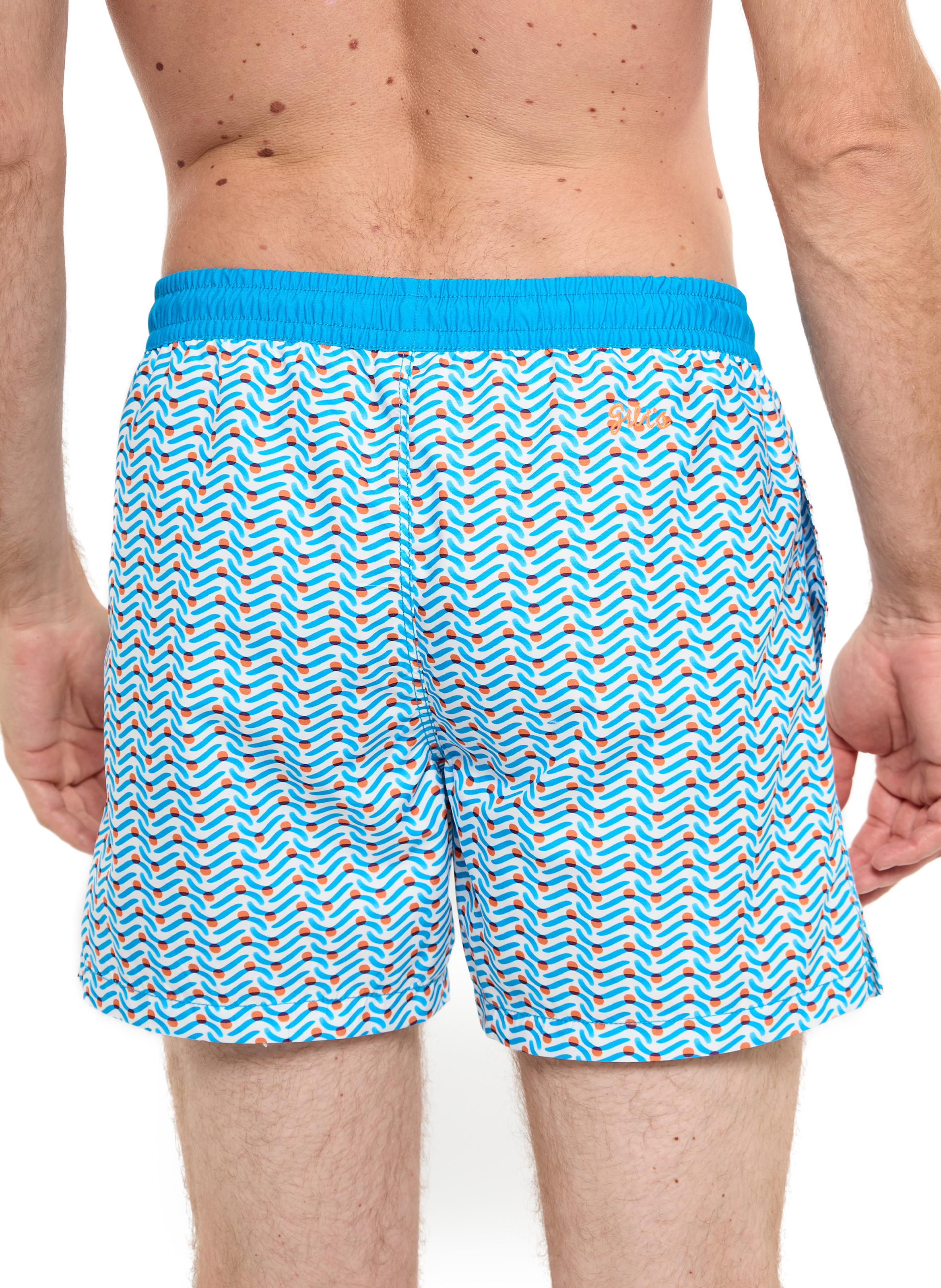 Short de bain  belharra GILI'S Bleu