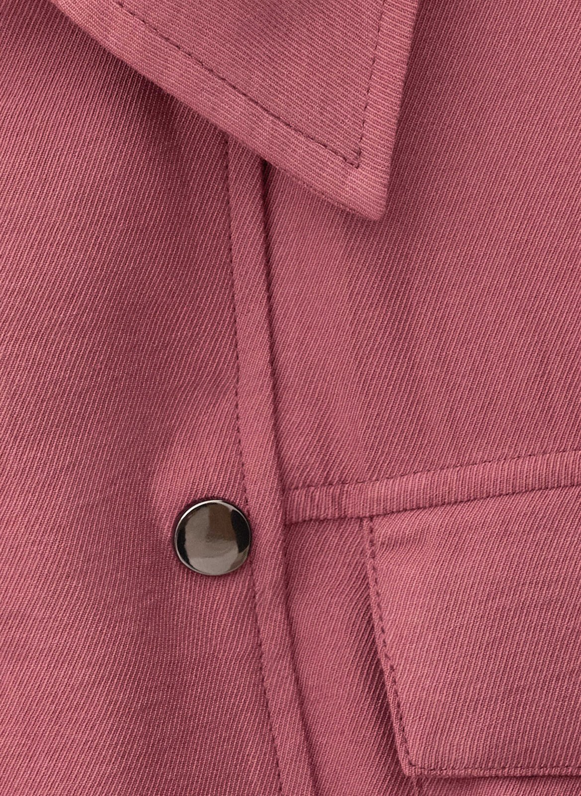 Robe courte col classique diala Rose