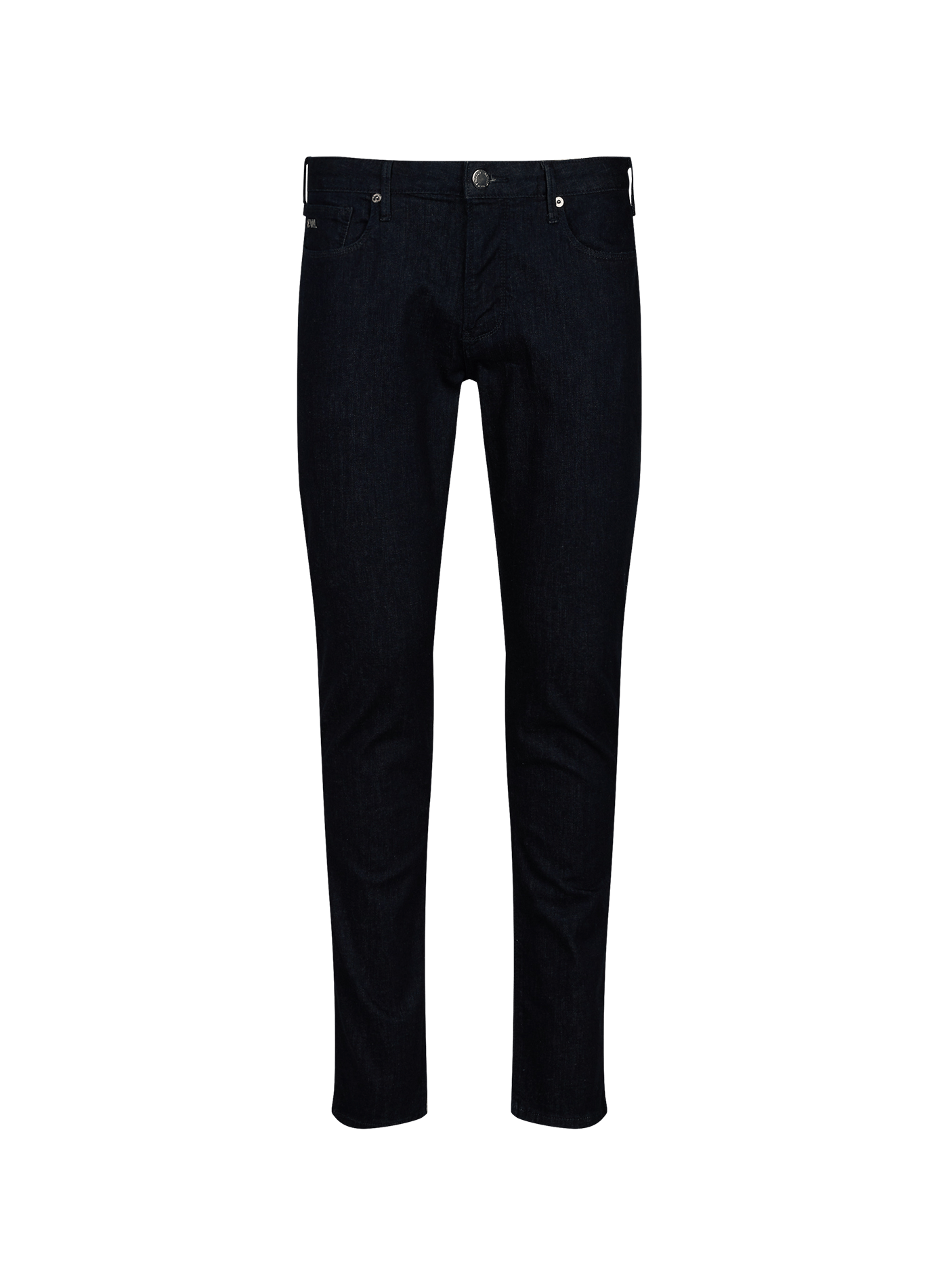 Jean slim en coton mélangé EMPORIO ARMANI Bleu