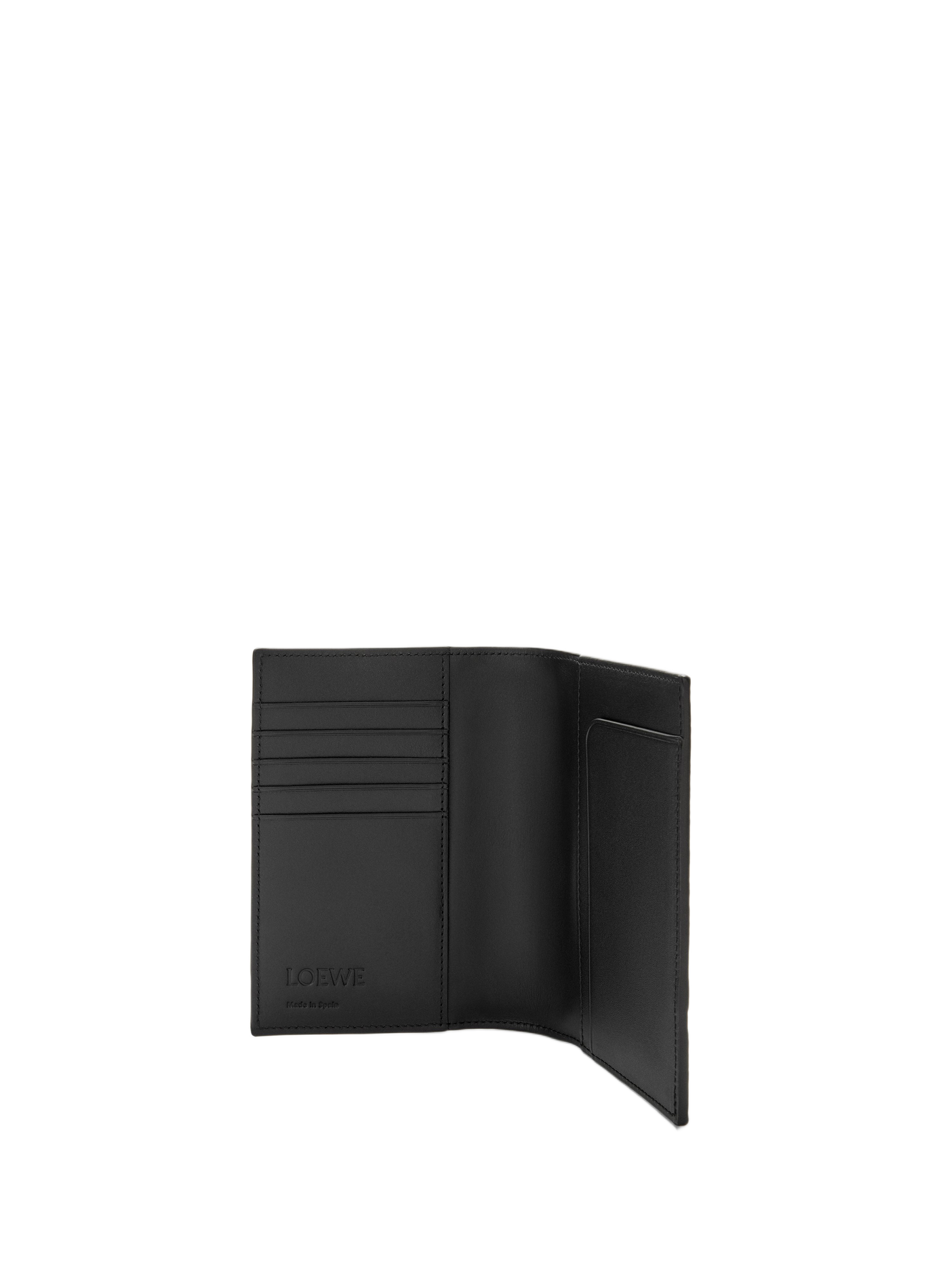 Passport holder Puzzle in soft grained calfskin leather LOEWE Black