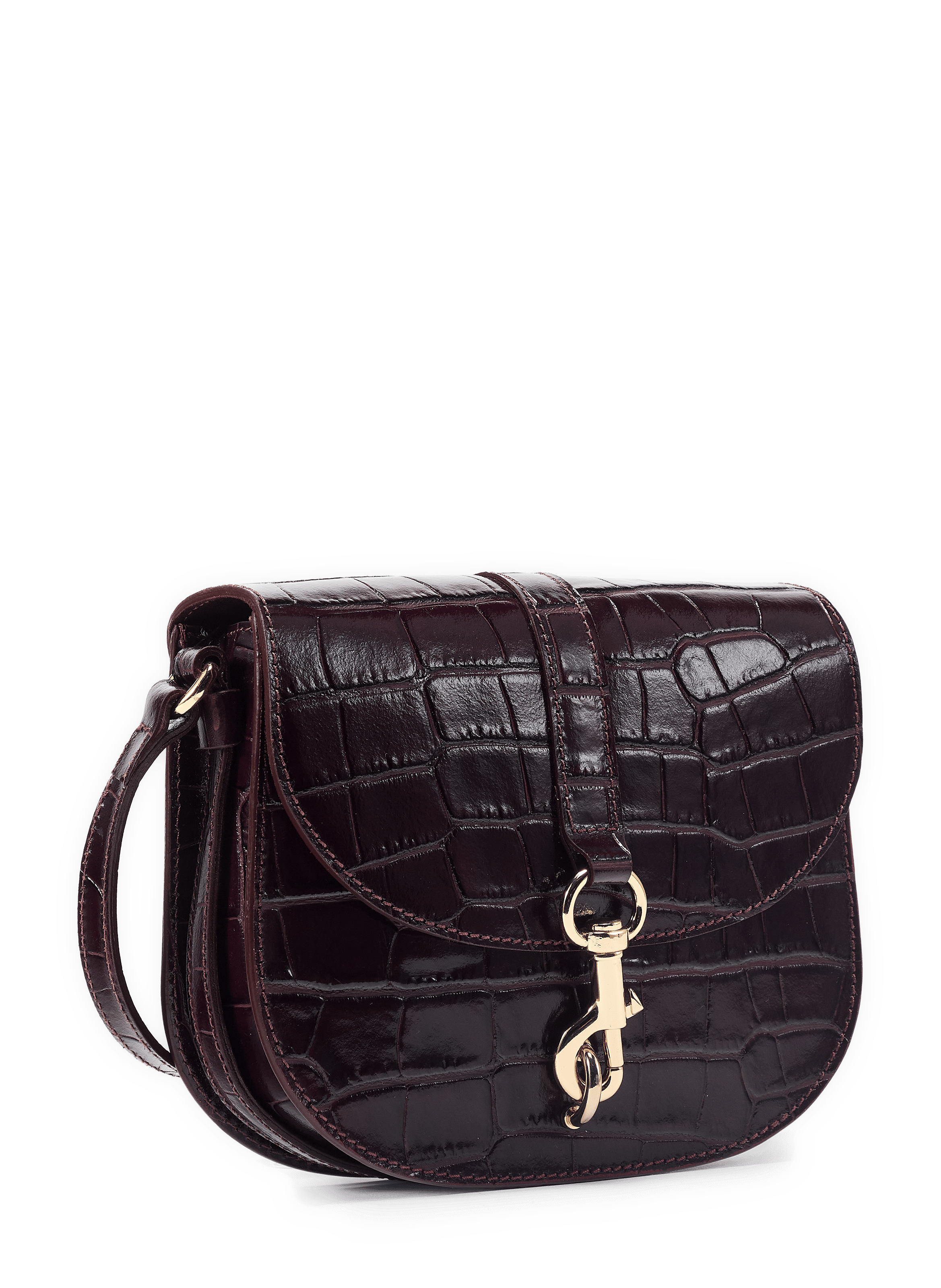 Leather shoulder bag SAISON 1865 Red