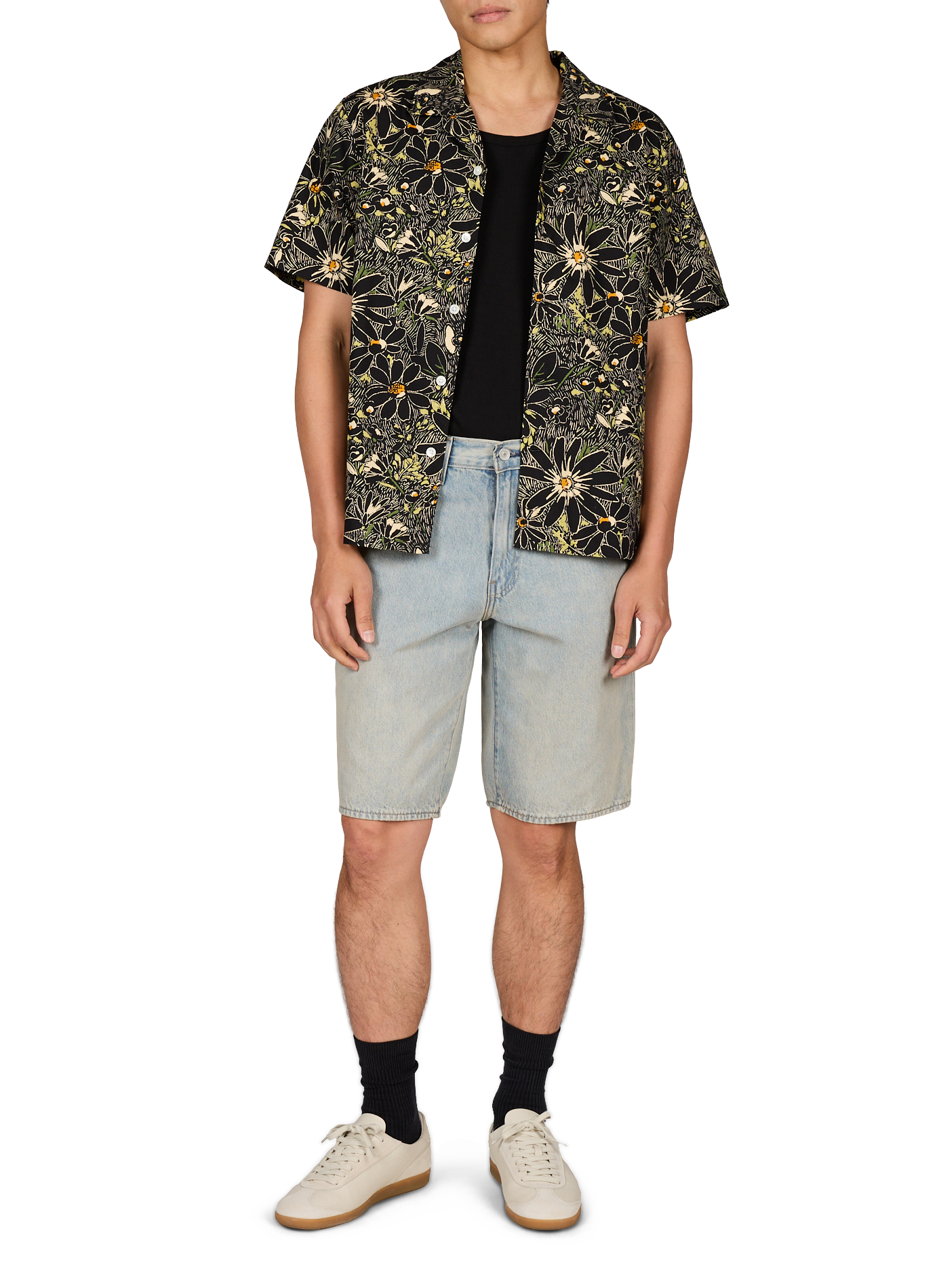 Camisa estampada recta LEVI'S Negro