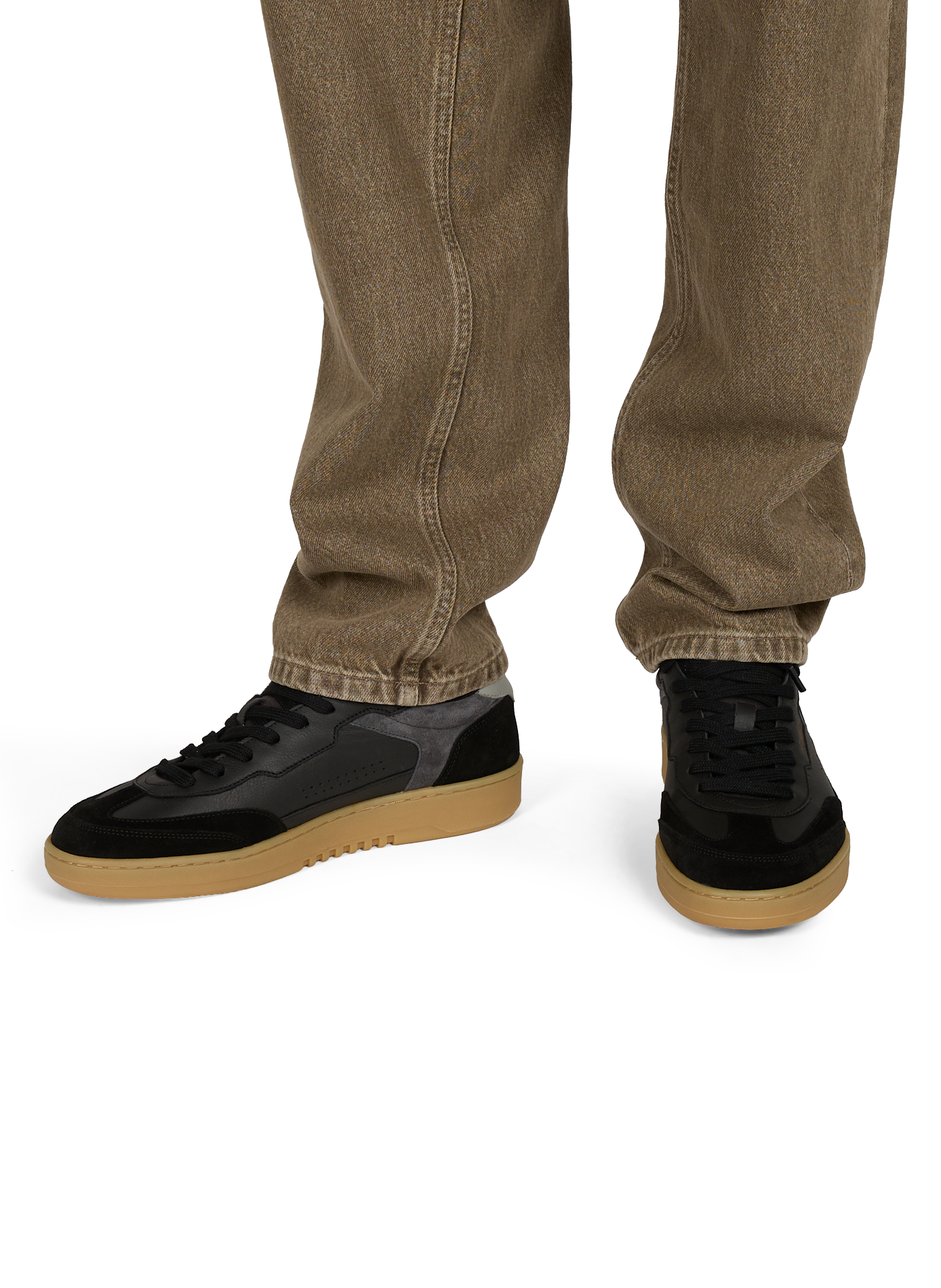 Sneaker Dice T-Toe aus Leder AXEL ARIGATO Schwarz