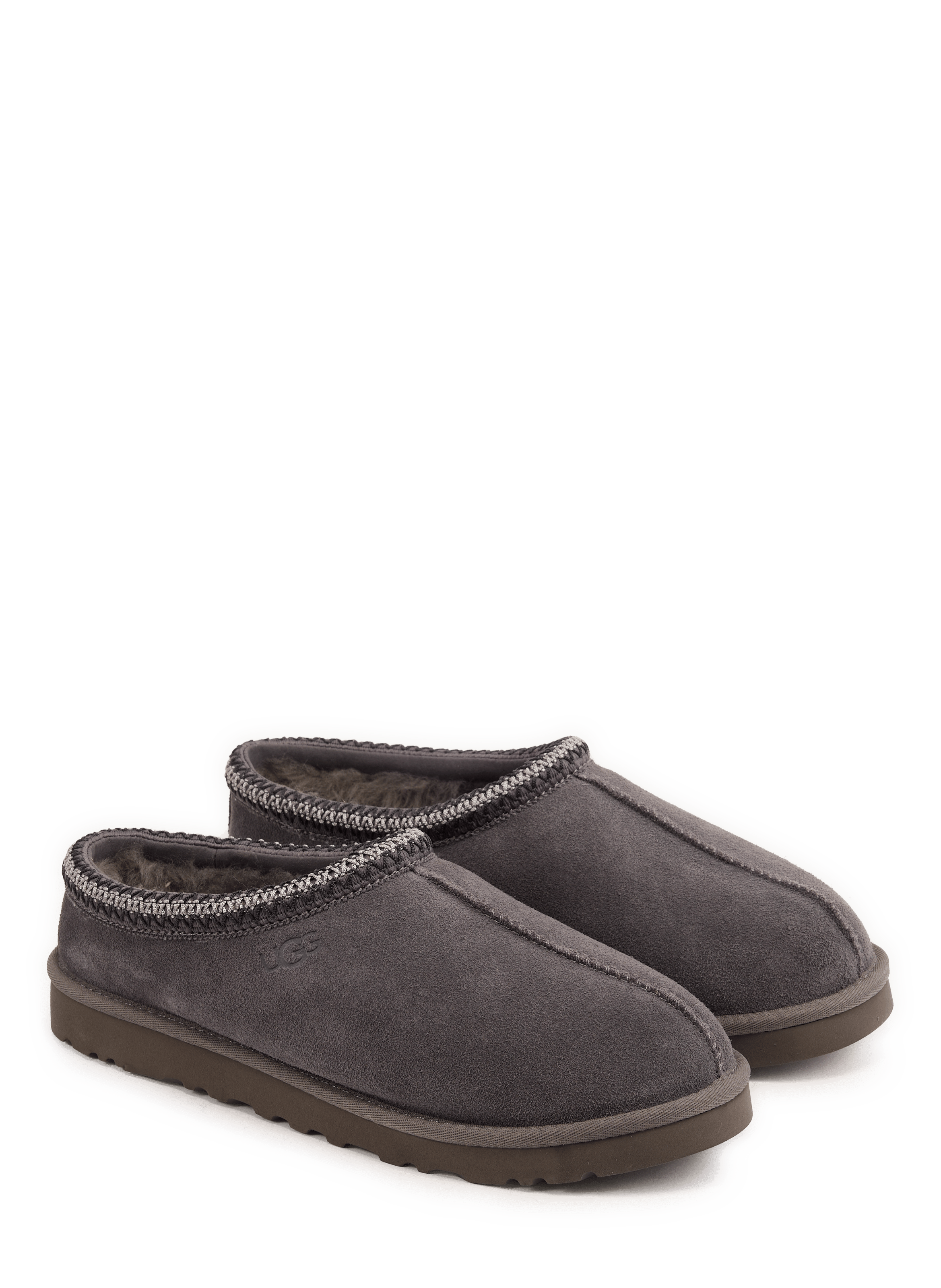 Pantoffels met binnenvoering van bont UGG Grijs