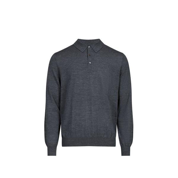 Pull boutonné en laine Pull boutonné en laine