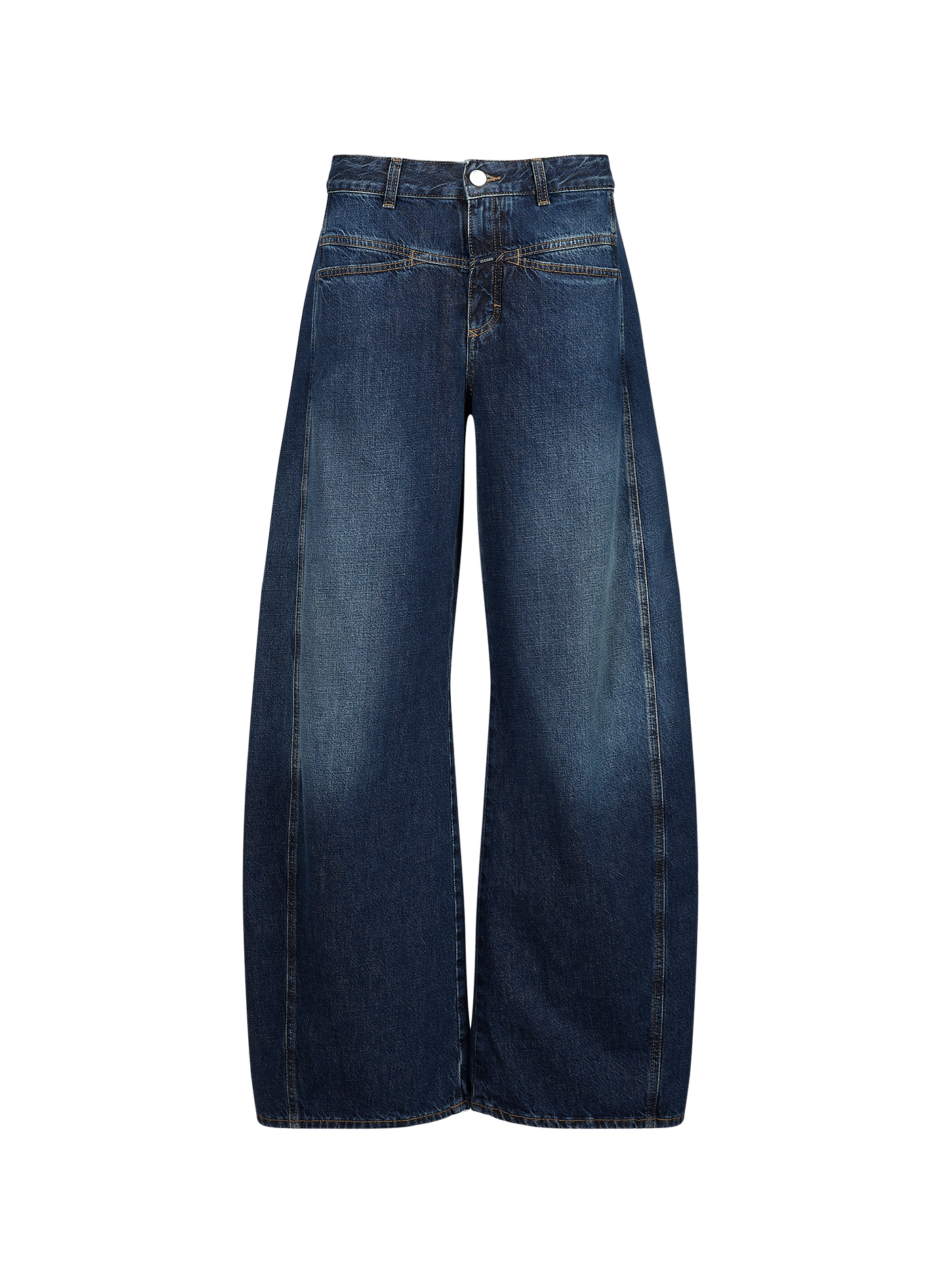 Weite Jeans Tori-X aus Baumwoll-Denim CLOSED Blau