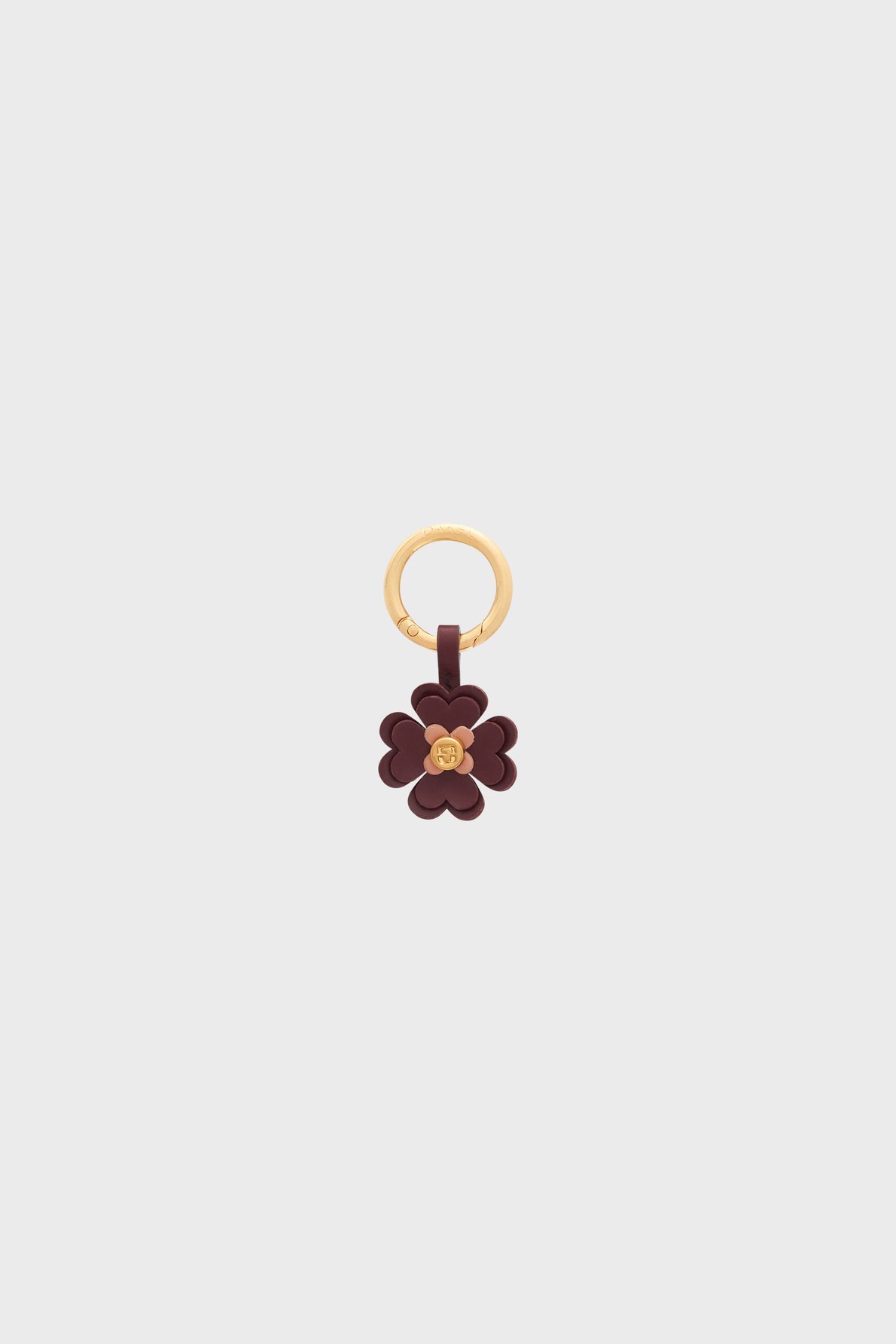 Charm en cuir - trefle GERARD DAREL Rouge