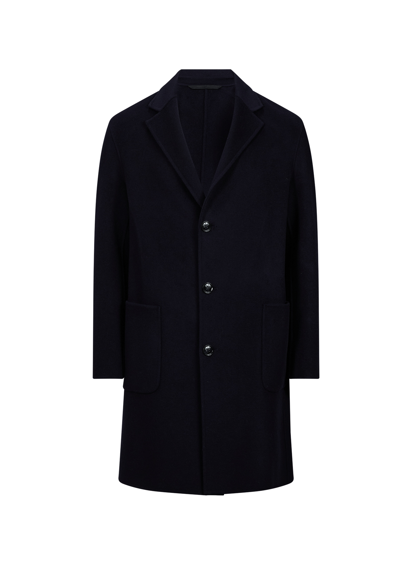 Manteau col tailleur en laine mélangée STRELLSON Bleu