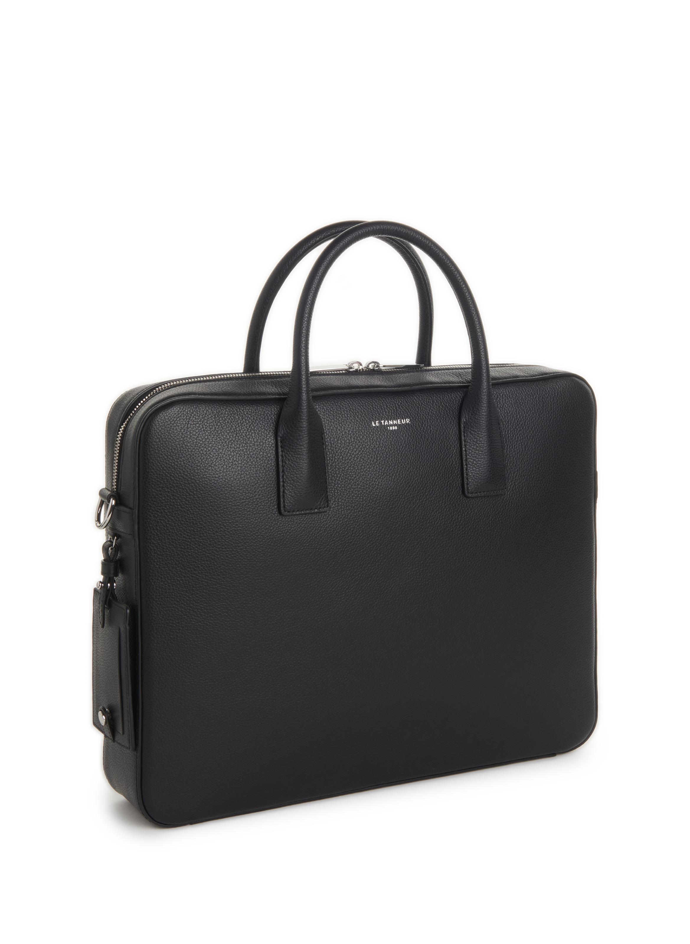 Porte-documents 14 Emile en cuir grainé