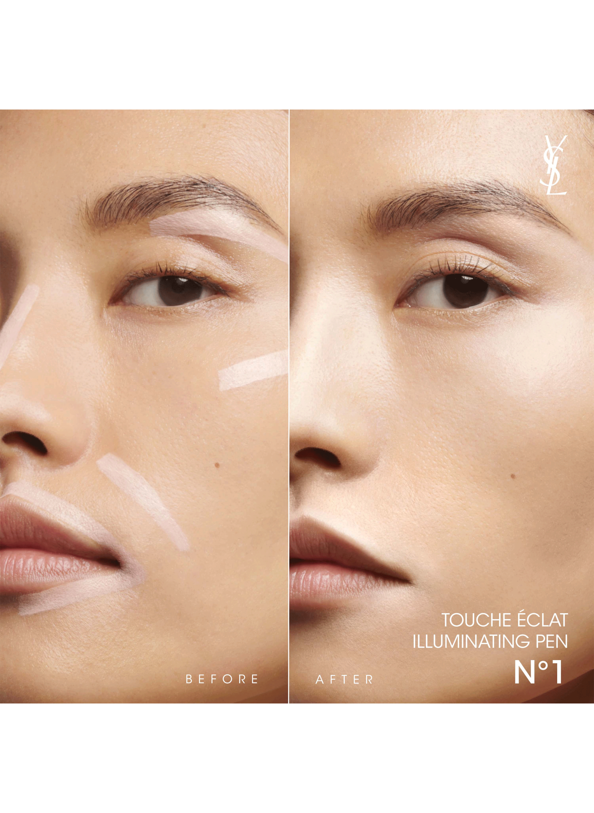 Touche Eclat highlighter stylo 1 rose lumière