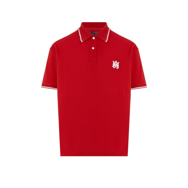 Polo en maille piqué de coton