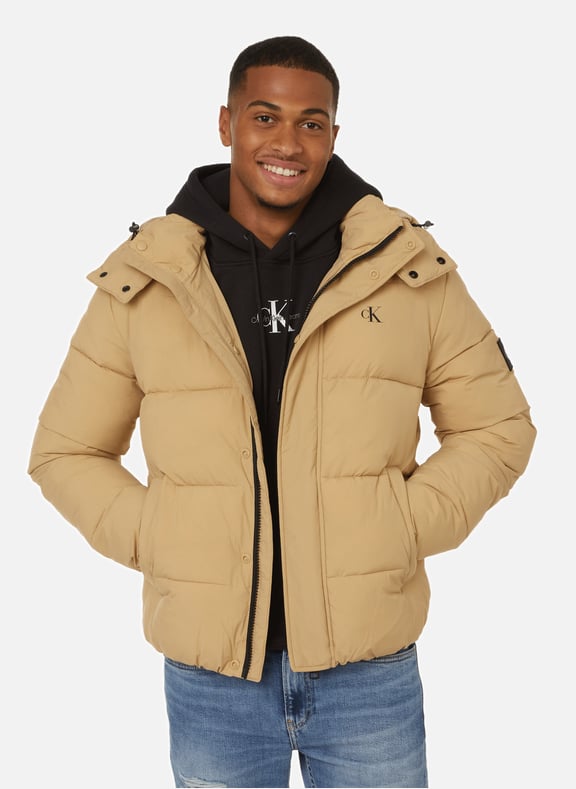 Calvin klein top hooded down puffer