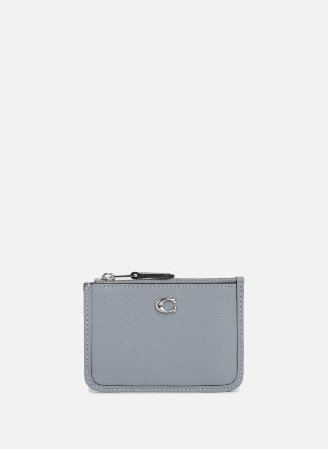 Mini ID Skinny leather purse  COACH