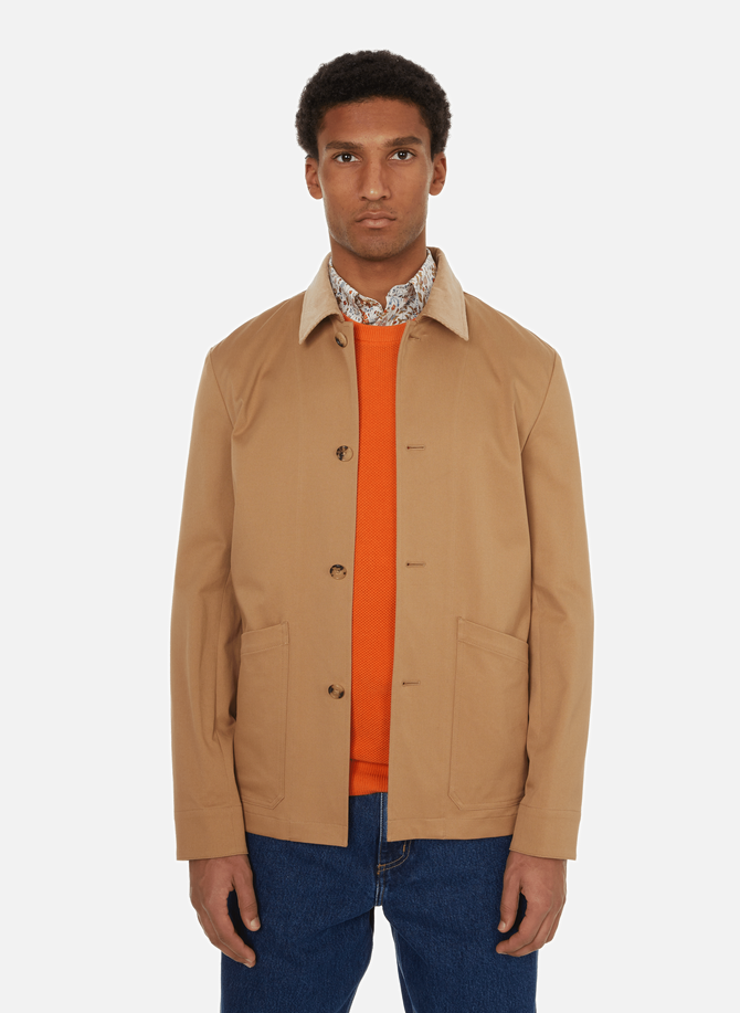 Straight-fit cotton jacket PAUL SMITH