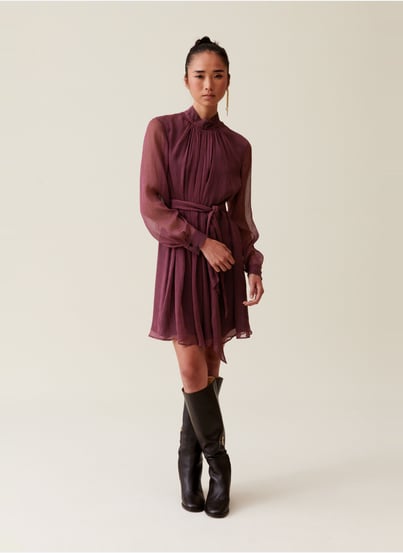 Robes Rose Femme Printemps