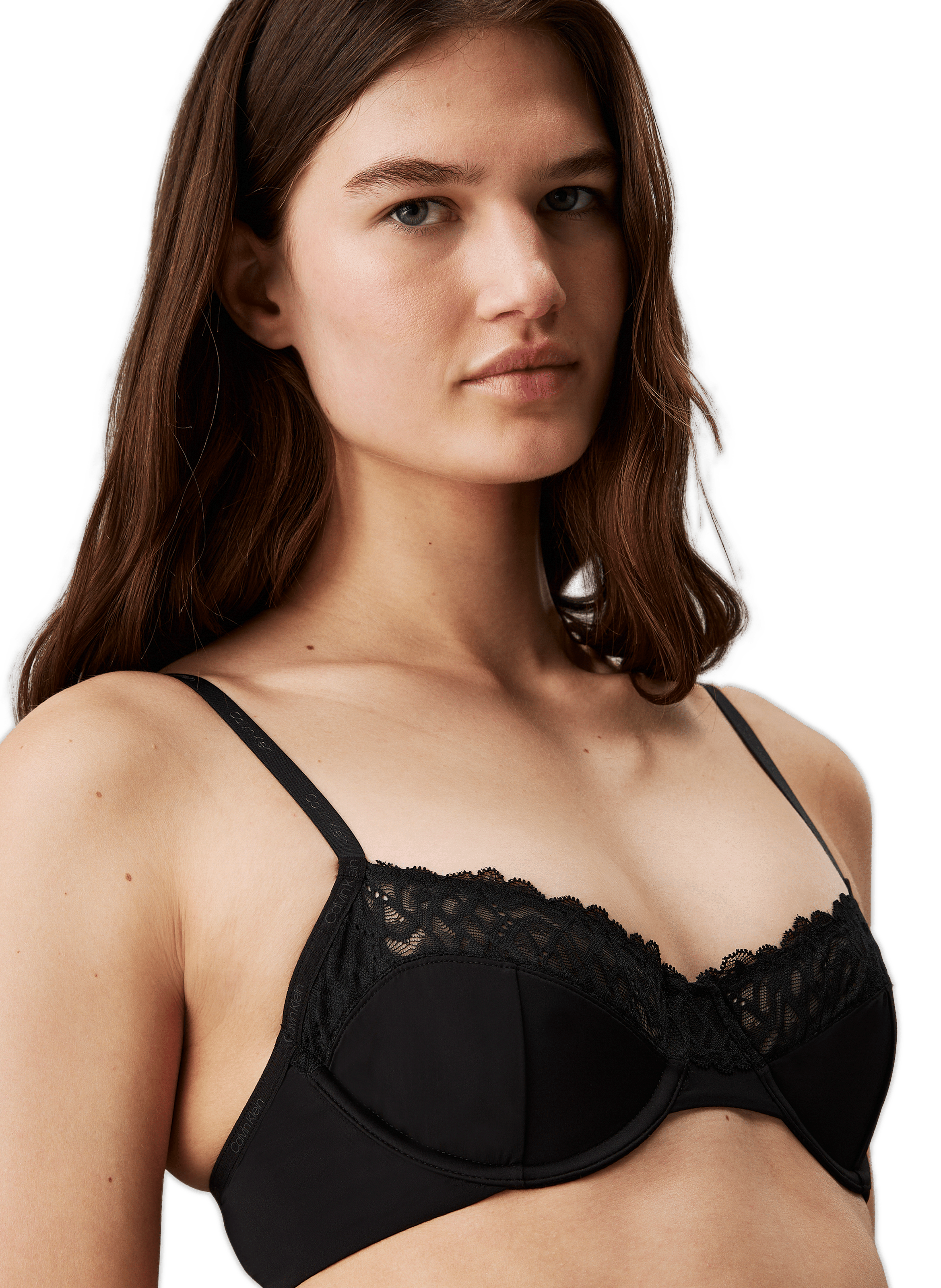 Balconette bra Black