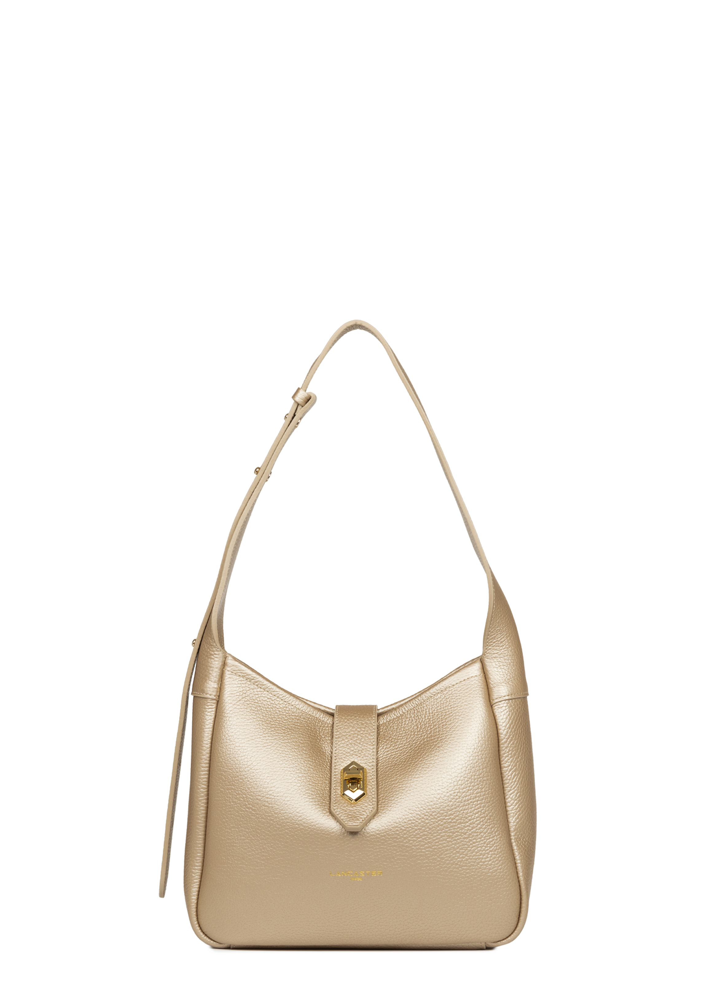 Petit sac seau - top double  Champagne - in - nude