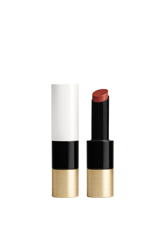 Rouge Hermès - Rouge Brillant Silky | Brun d’ambre by HERMÈS Rouge Hermès - Rouge Brillant Silky Brun d’ambre