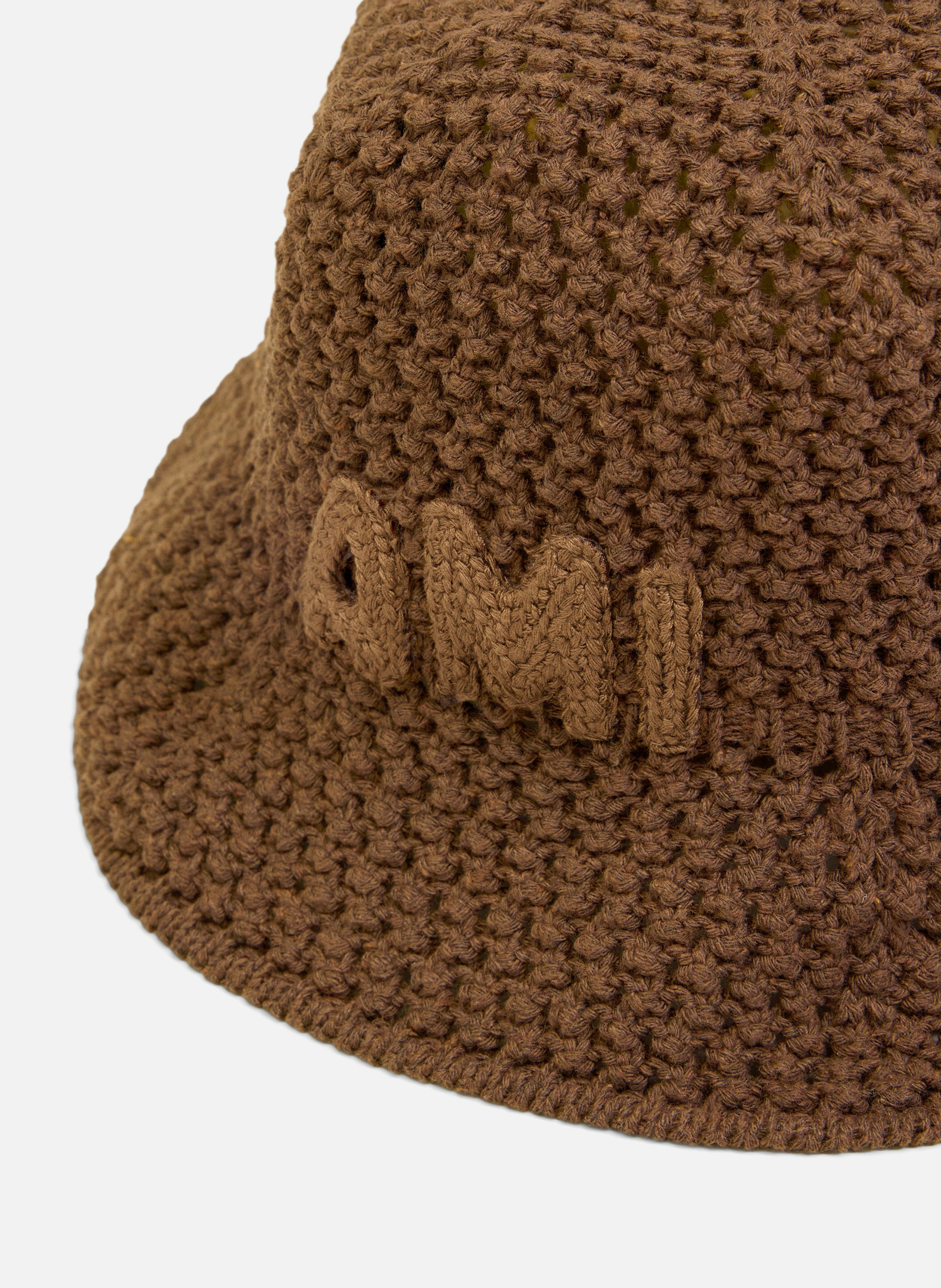 Bob patch ami unisexe AMI PARIS Marron