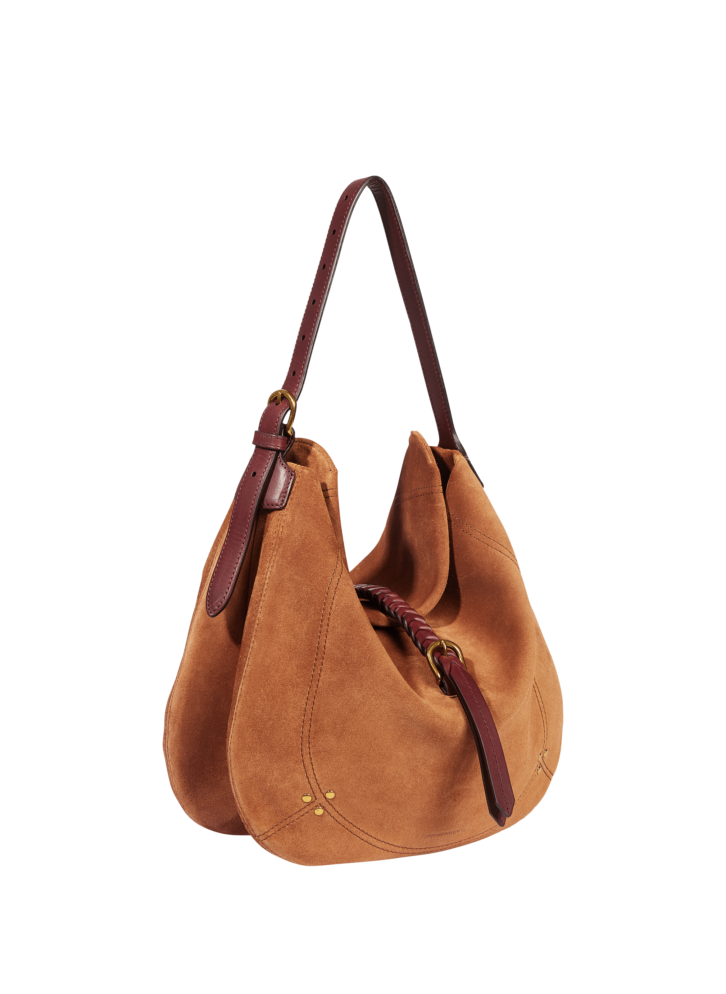 Sac à main Luis en cuir  JÉRÔME DREYFUSS Marron