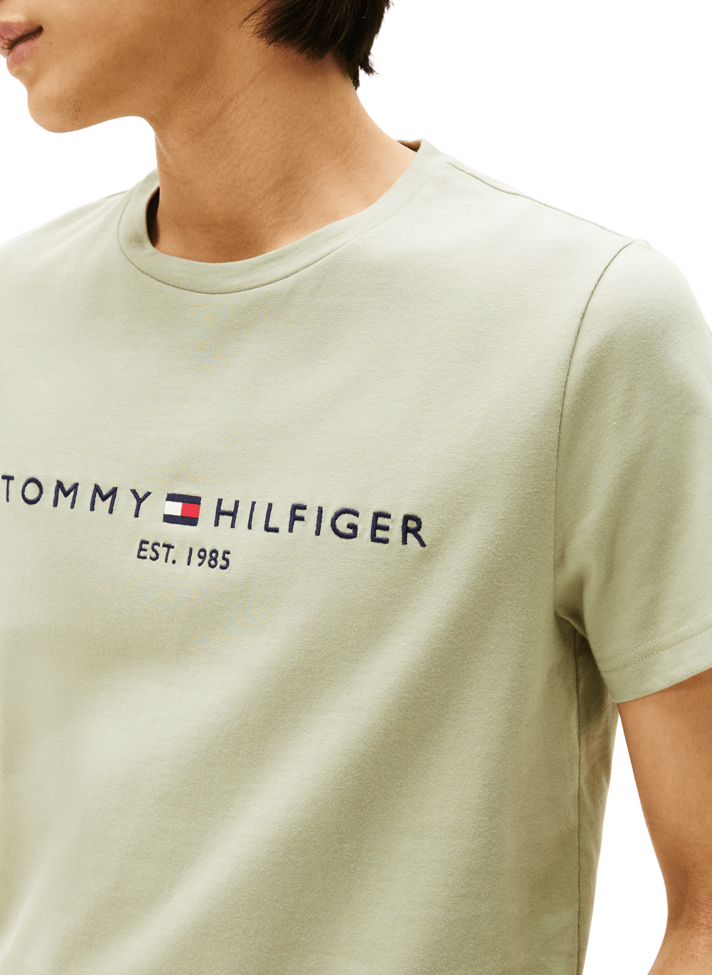 Classic Cotton T-Shirt TOMMY HILFIGER Green