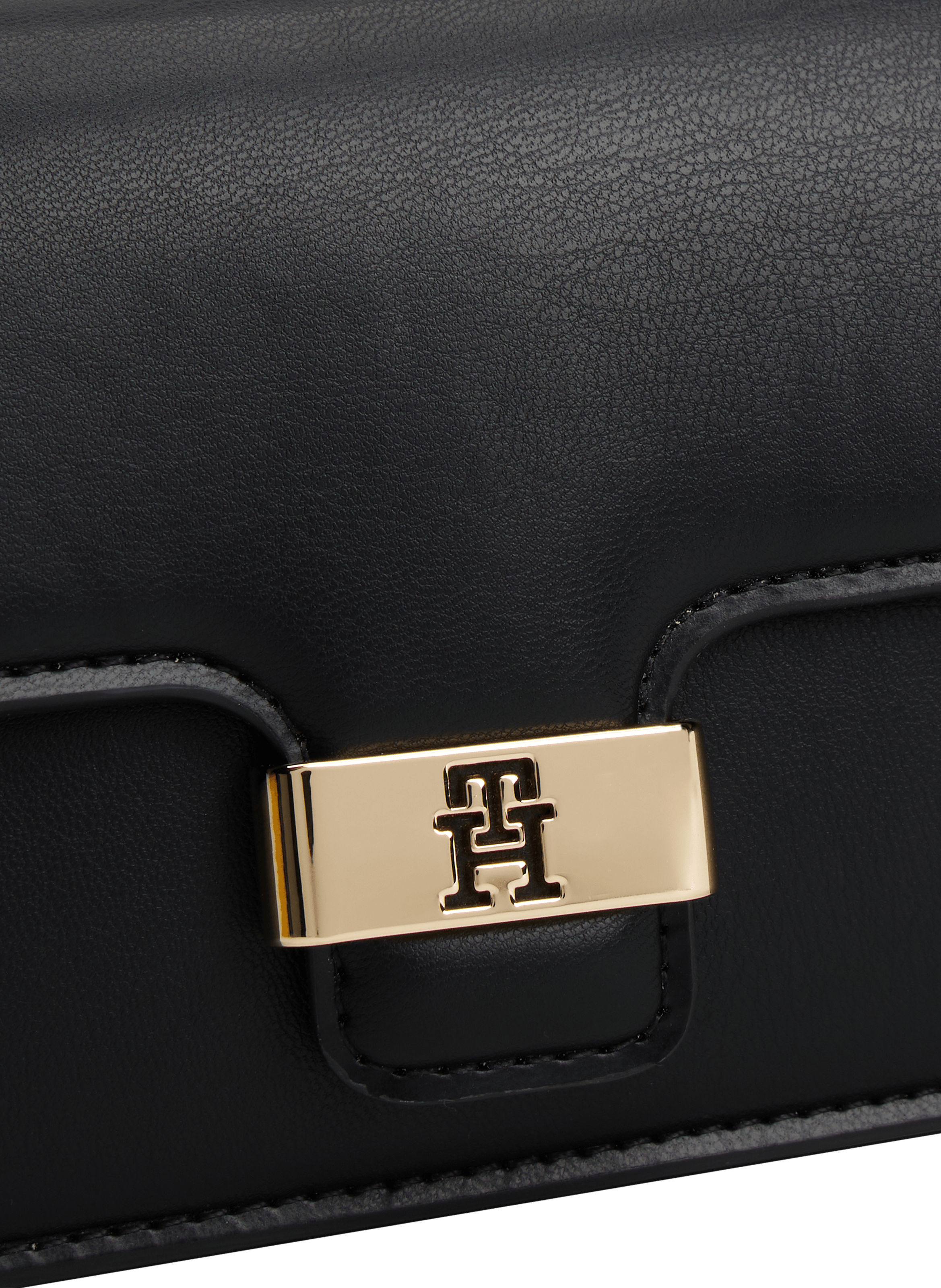 Heritage Flap Shoulder Bag TOMMY HILFIGER Black
