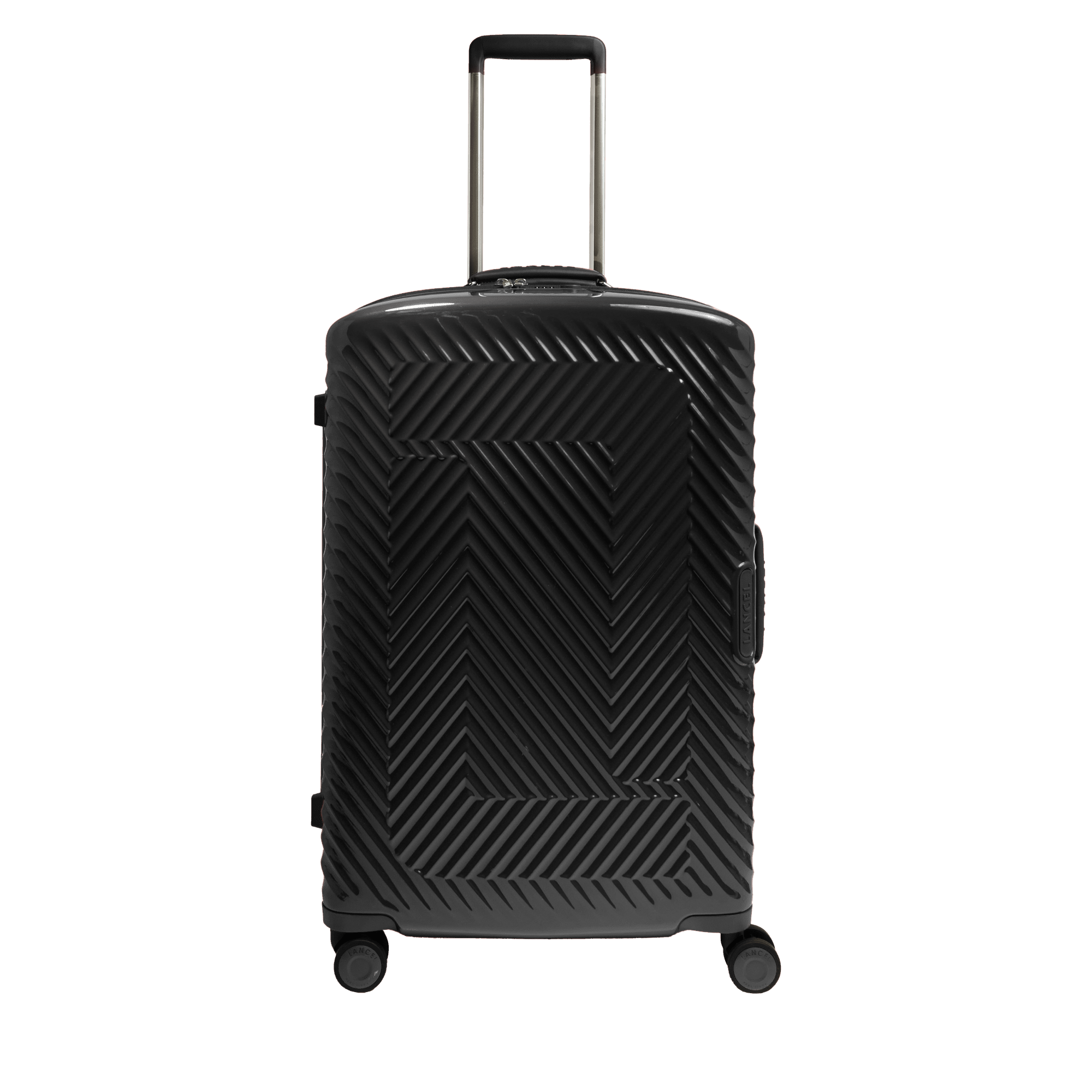 Valise medium 4 roues atlas de lancel en polycarbonate LANCEL Noir