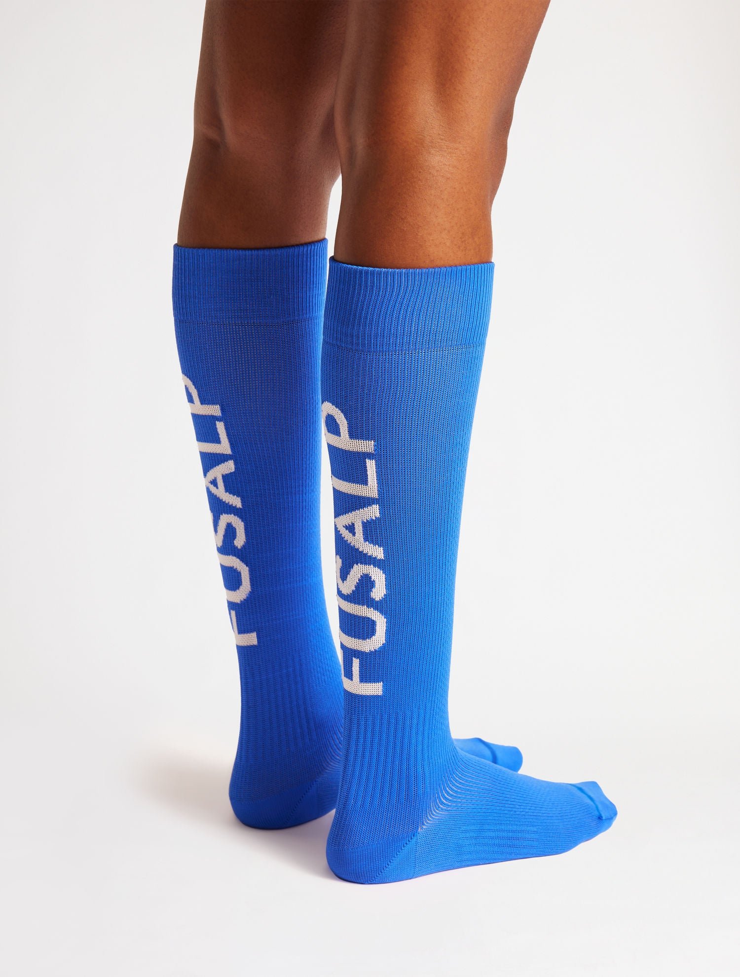 Chaussettes de ski sock pop coupe regular FUSALP Bleu