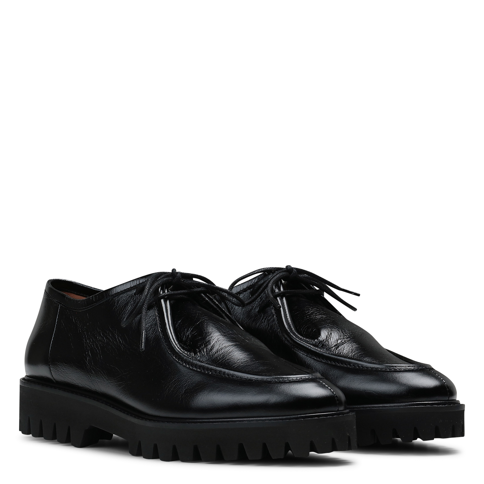 Derbies en cuir n°183 RIVECOUR Noir