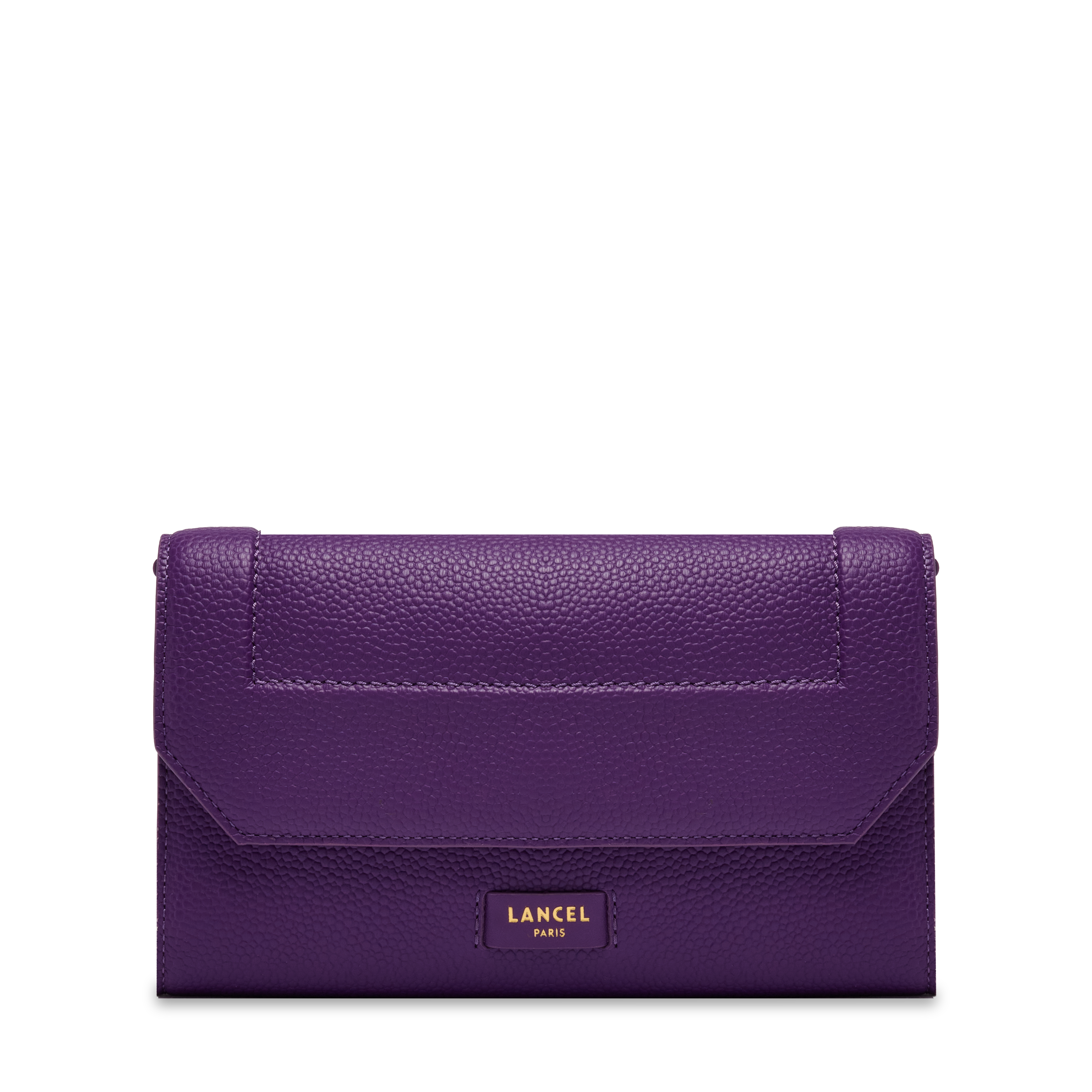 Portefeuille chaine ninon de lancel en cuir LANCEL Violet