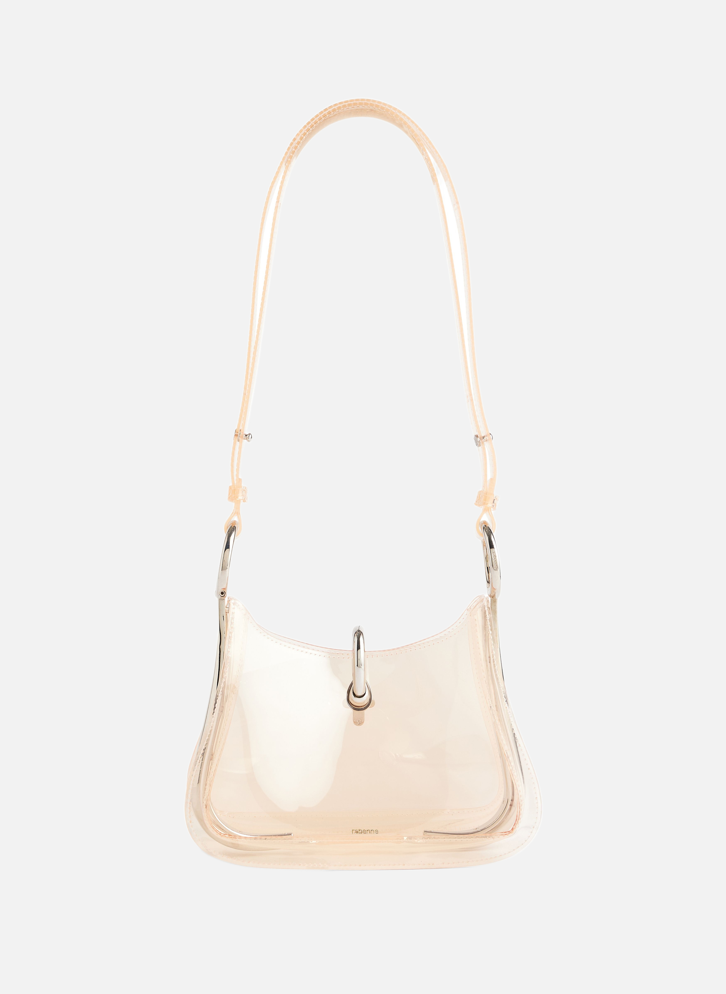 Sac ring transparent RABANNE Rose