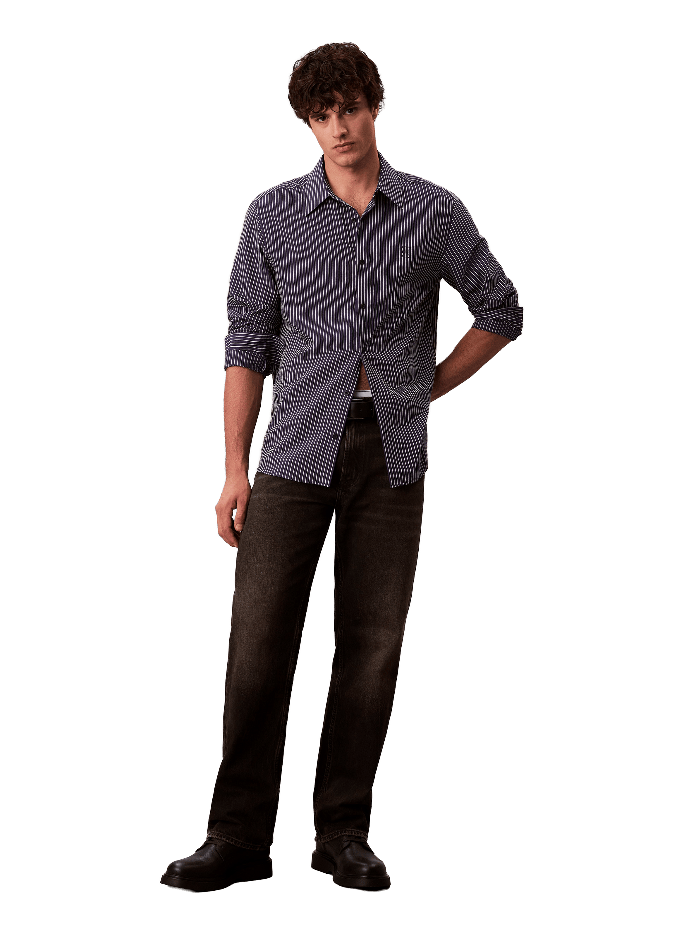 90's Straight Jeans CALVIN KLEIN Black