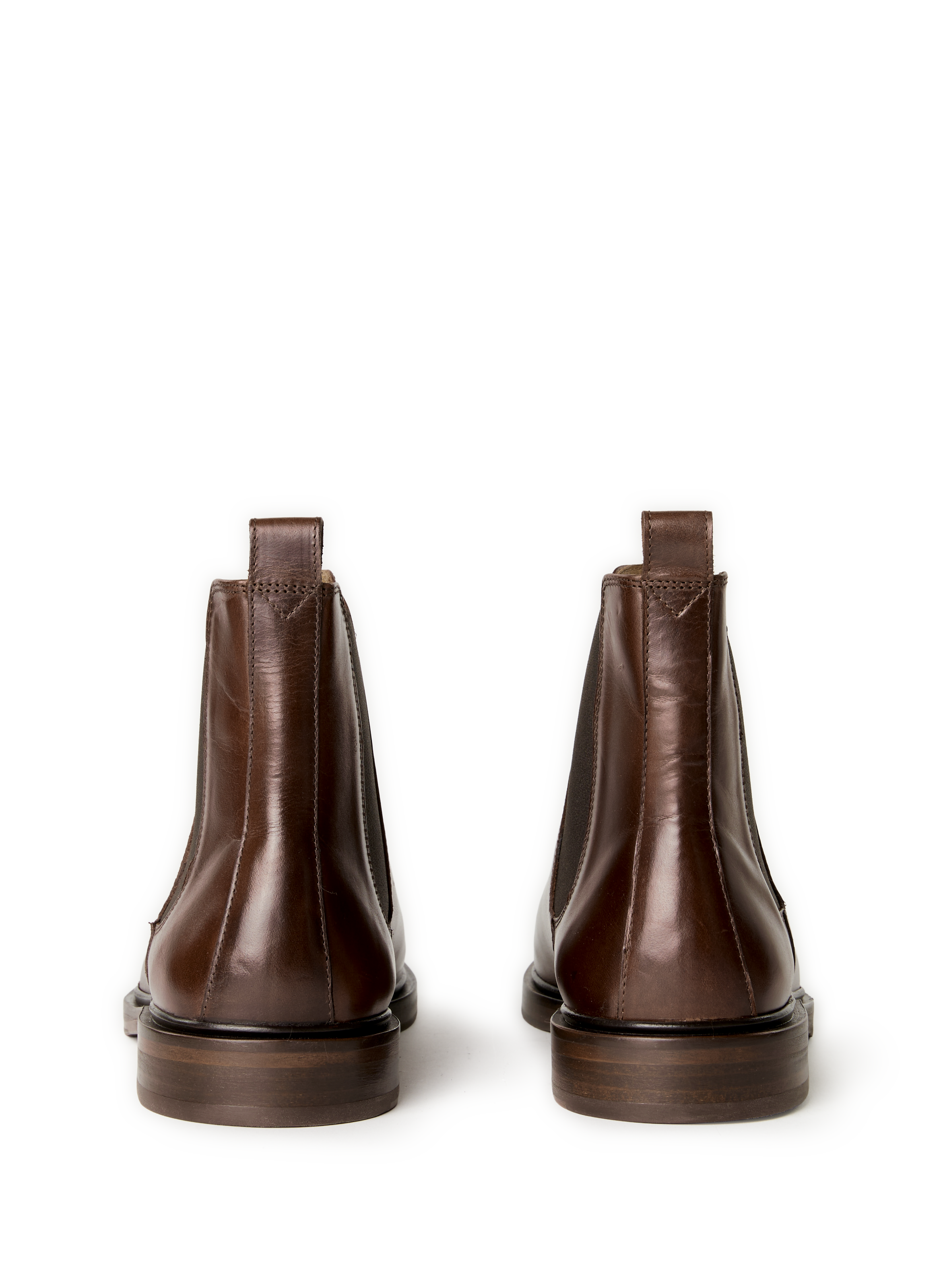 Ankle boots with silver tips BOBBIES Brown