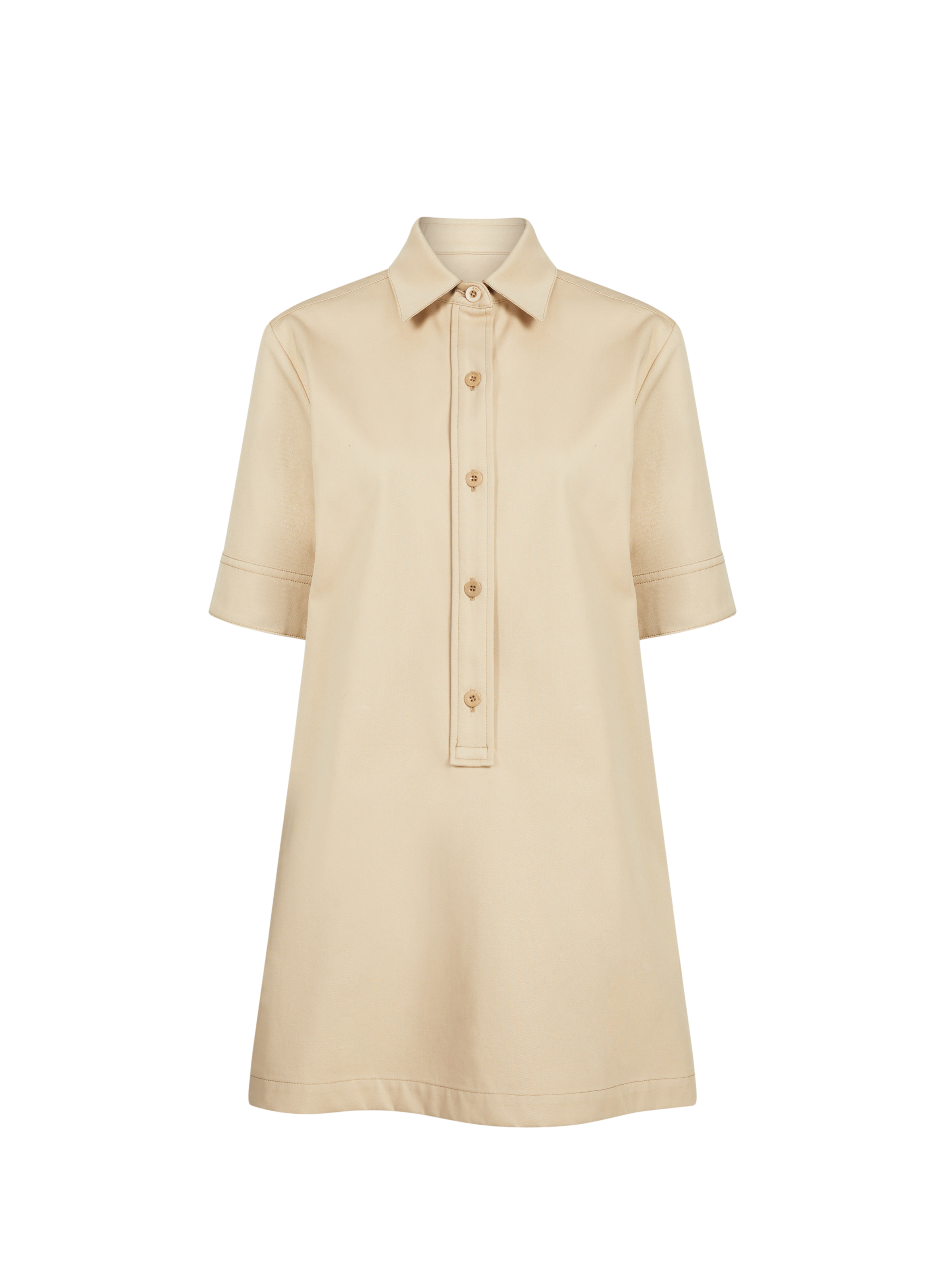 Polo short dress A.P.C. Beige