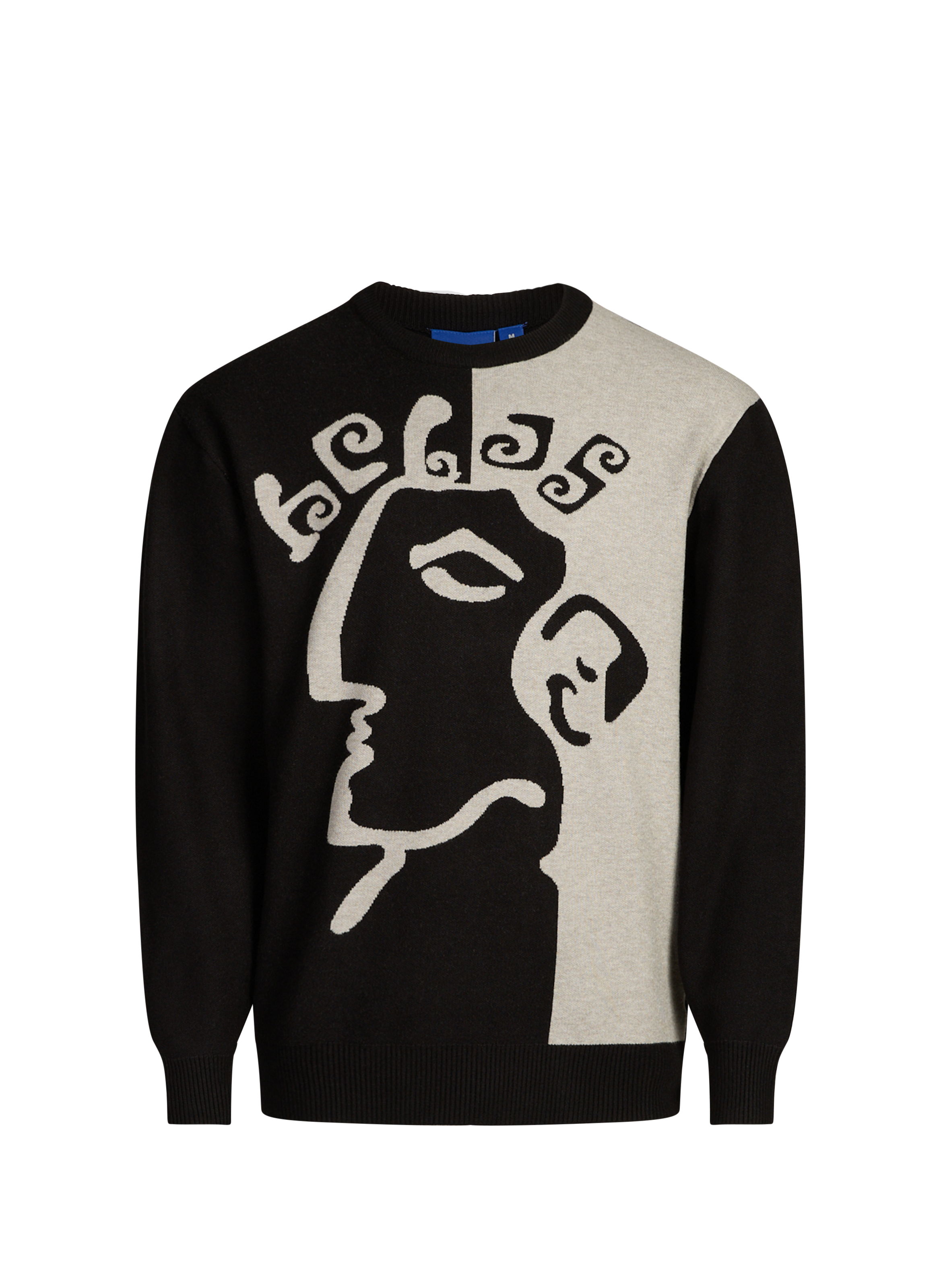 Pull Dieu Grec  HELAS CAPS Noir